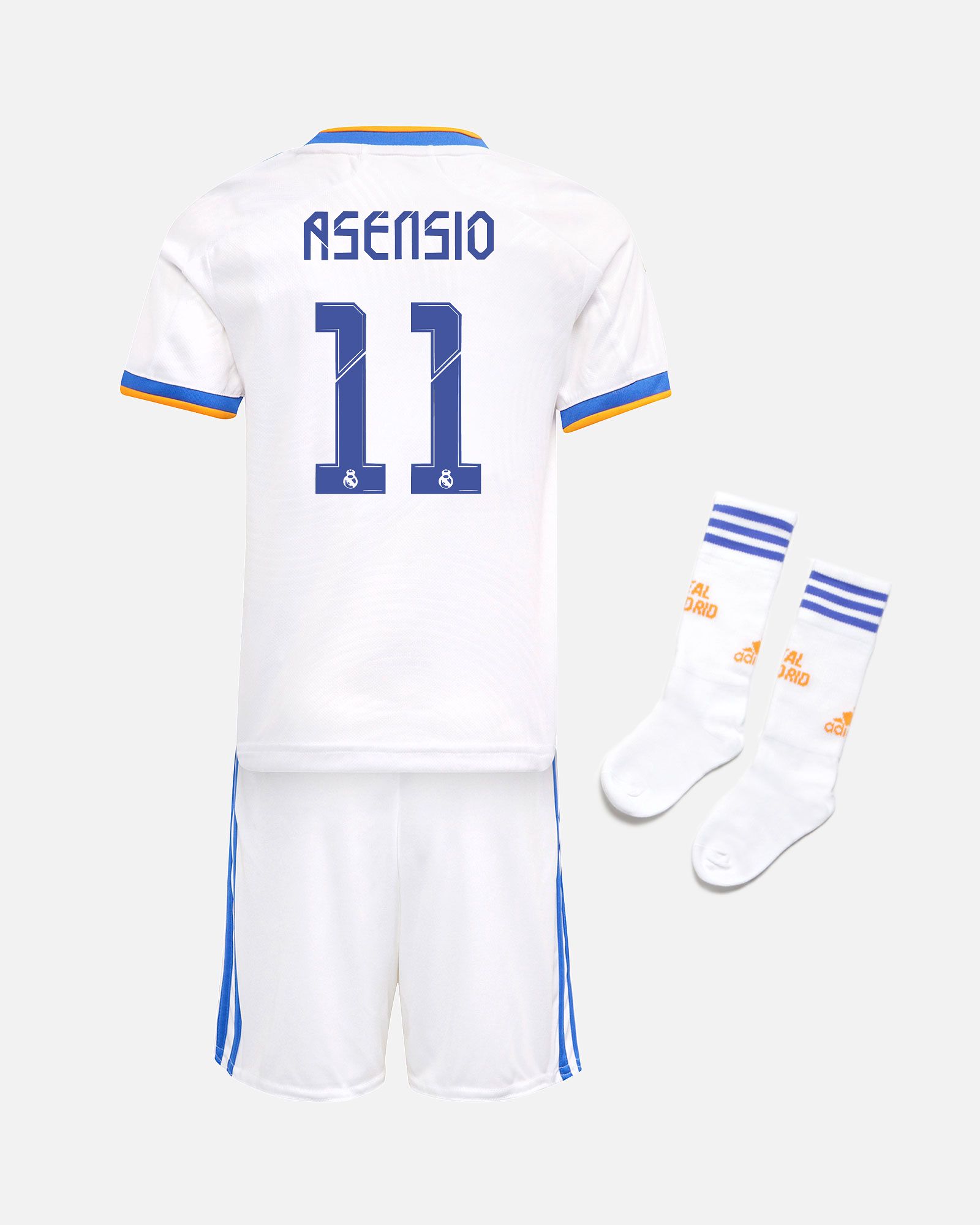 Miniconjunto 1ª Real Madrid 2021/2022 Asensio - Fútbol Factory