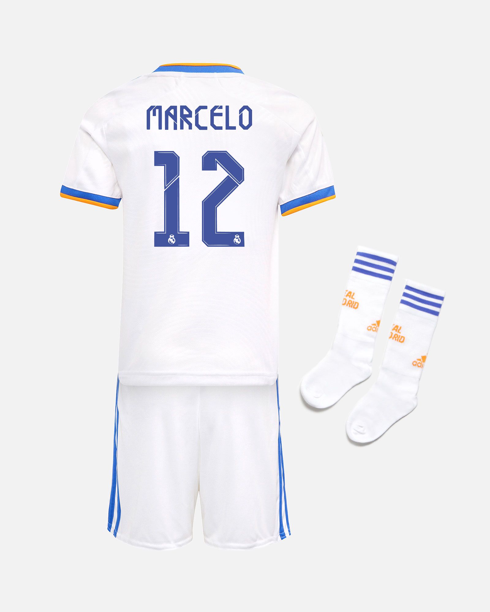 Miniconjunto 1ª Real Madrid 2021/2022 Marcelo - Fútbol Factory