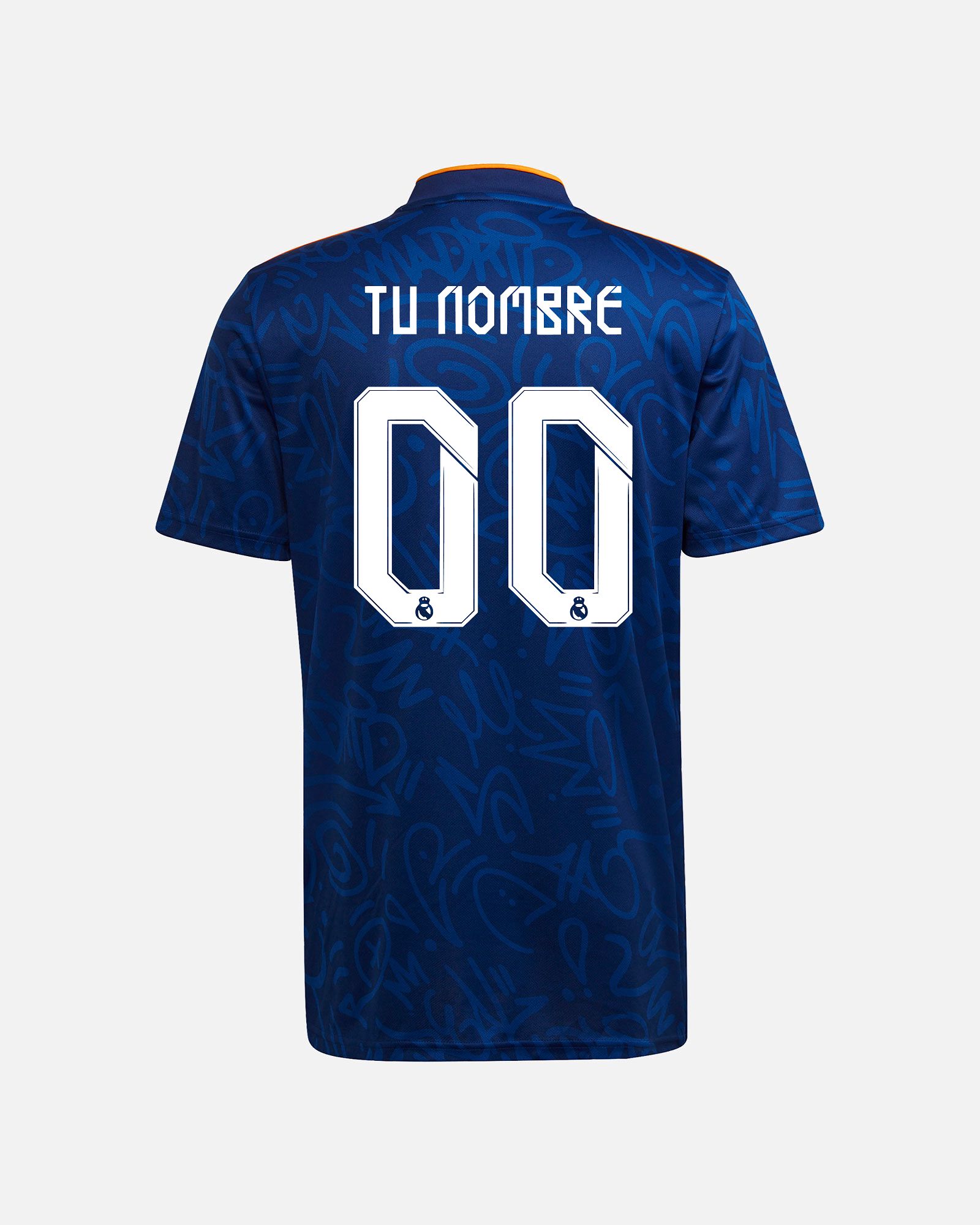 Camiseta 2ª Real Madrid 2021/2022 personalizada - Fútbol Factory