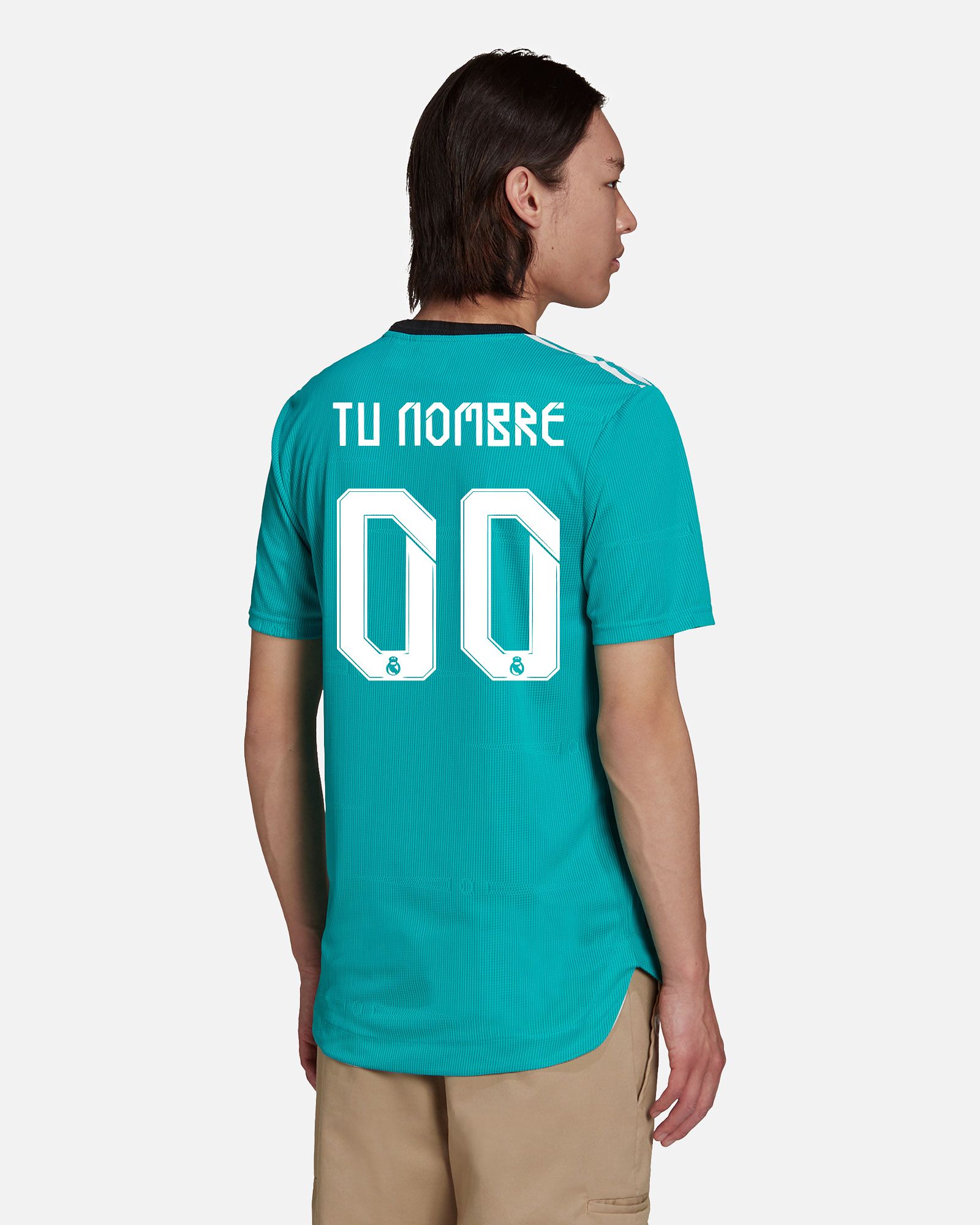 Camiseta 3ª Real Madrid 2021/2022 Authentic personalizada - Fútbol Factory