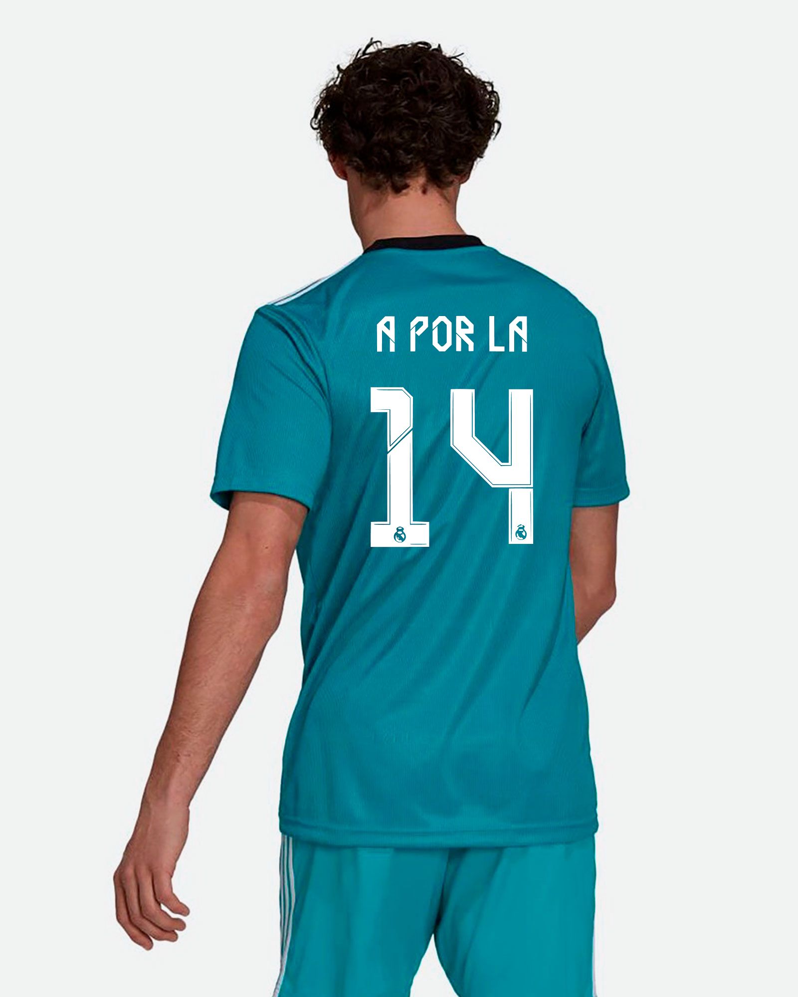 Camiseta 3ª Real Madrid 2021/2022 A POR LA 14 - Fútbol Factory