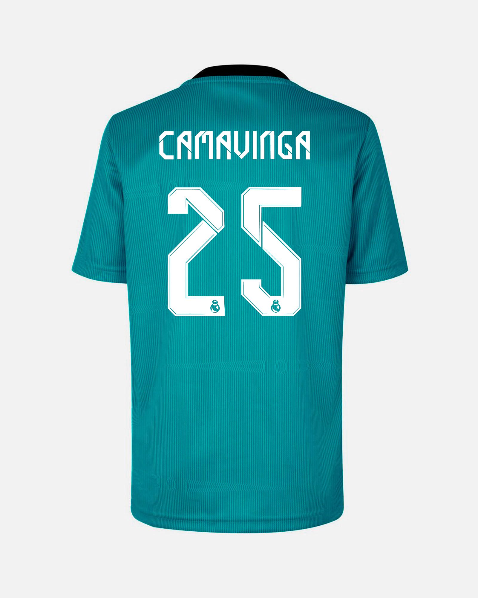 Camiseta 3ª Real Madrid 2021/2022 Camavinga - Fútbol Factory