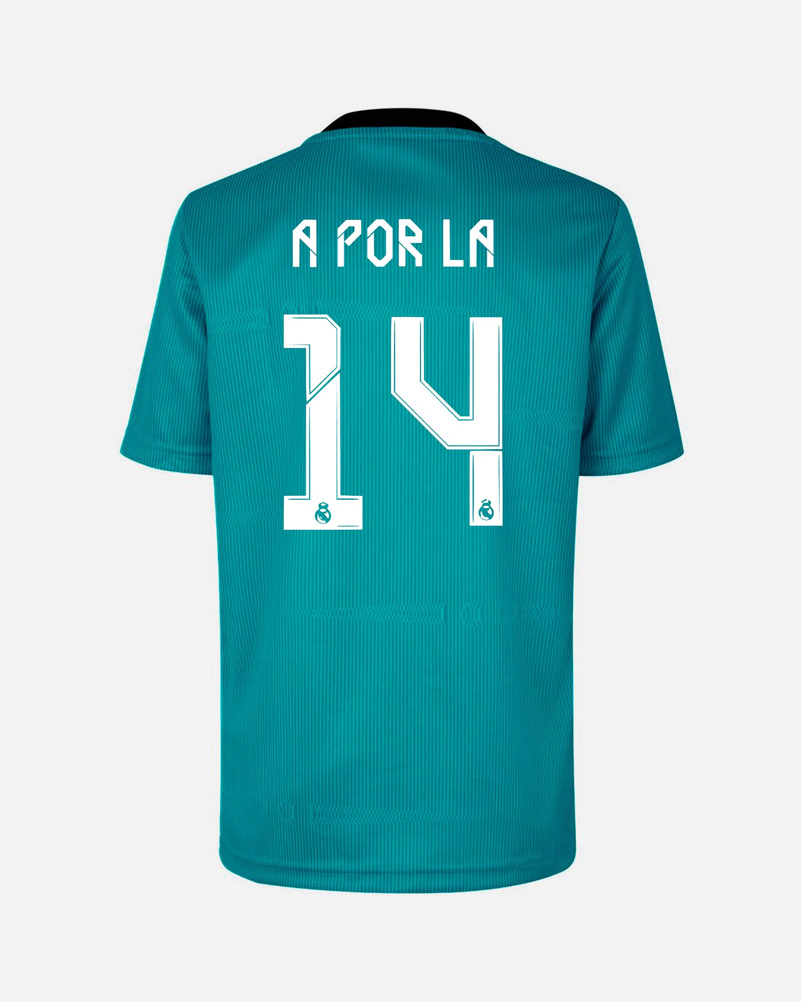 Camiseta 3ª Real Madrid 2021/2022 A POR LA 14 - Fútbol Factory