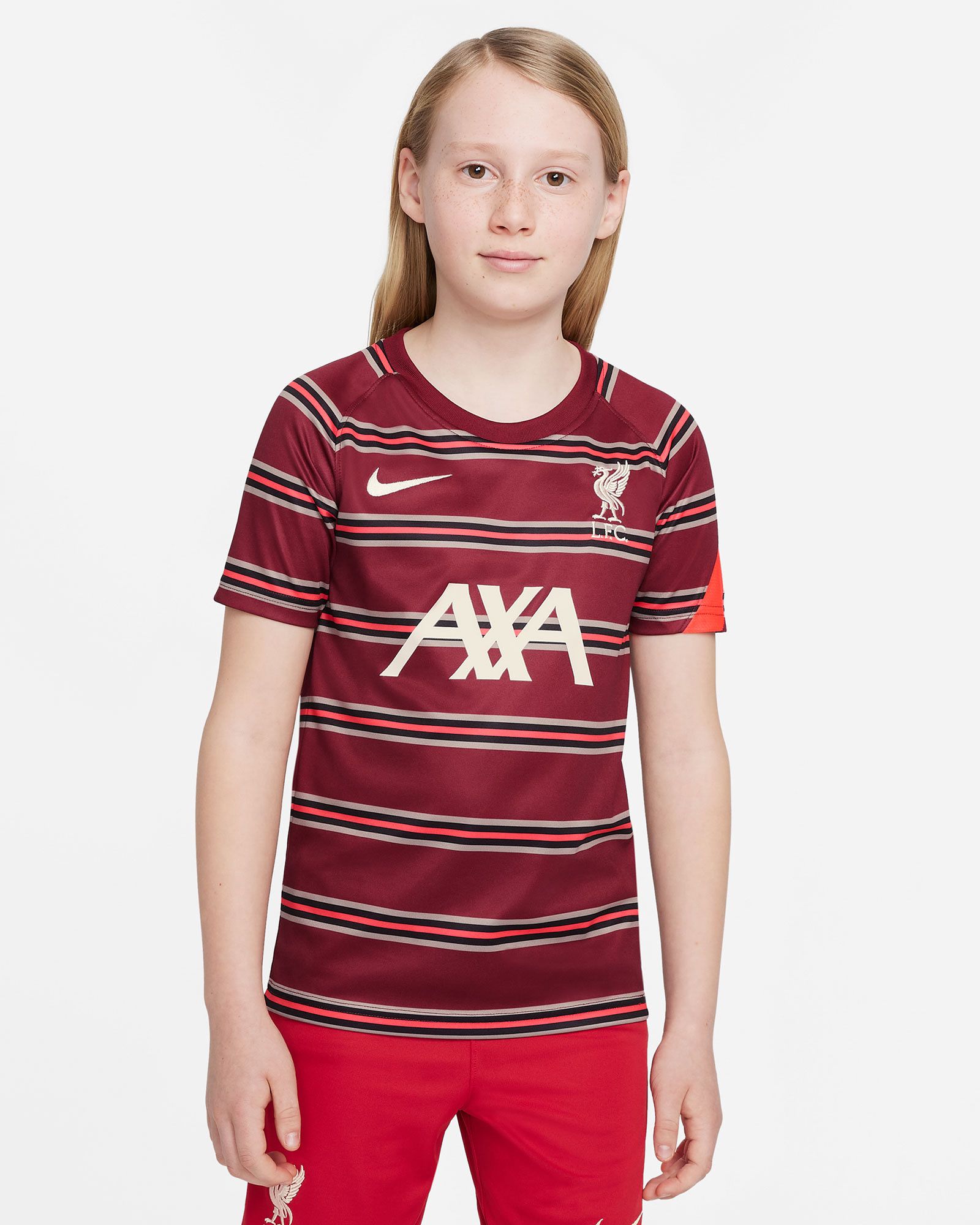 Camiseta Liverpool FC 2021/2022 Prematch - Fútbol Factory