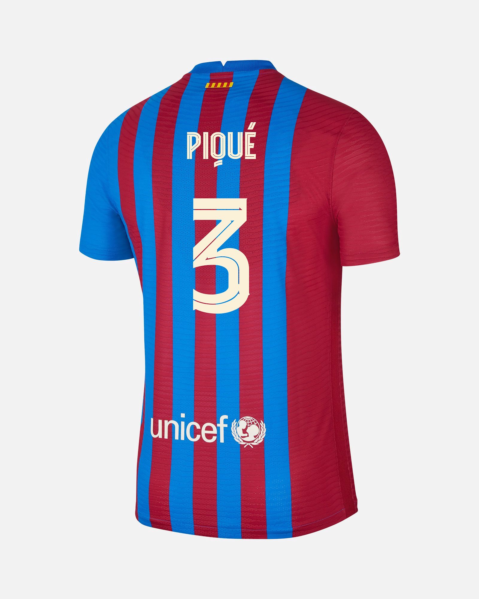 Camiseta 1ª FC Barcelona 2021/2022 Match Piqué - Fútbol Factory