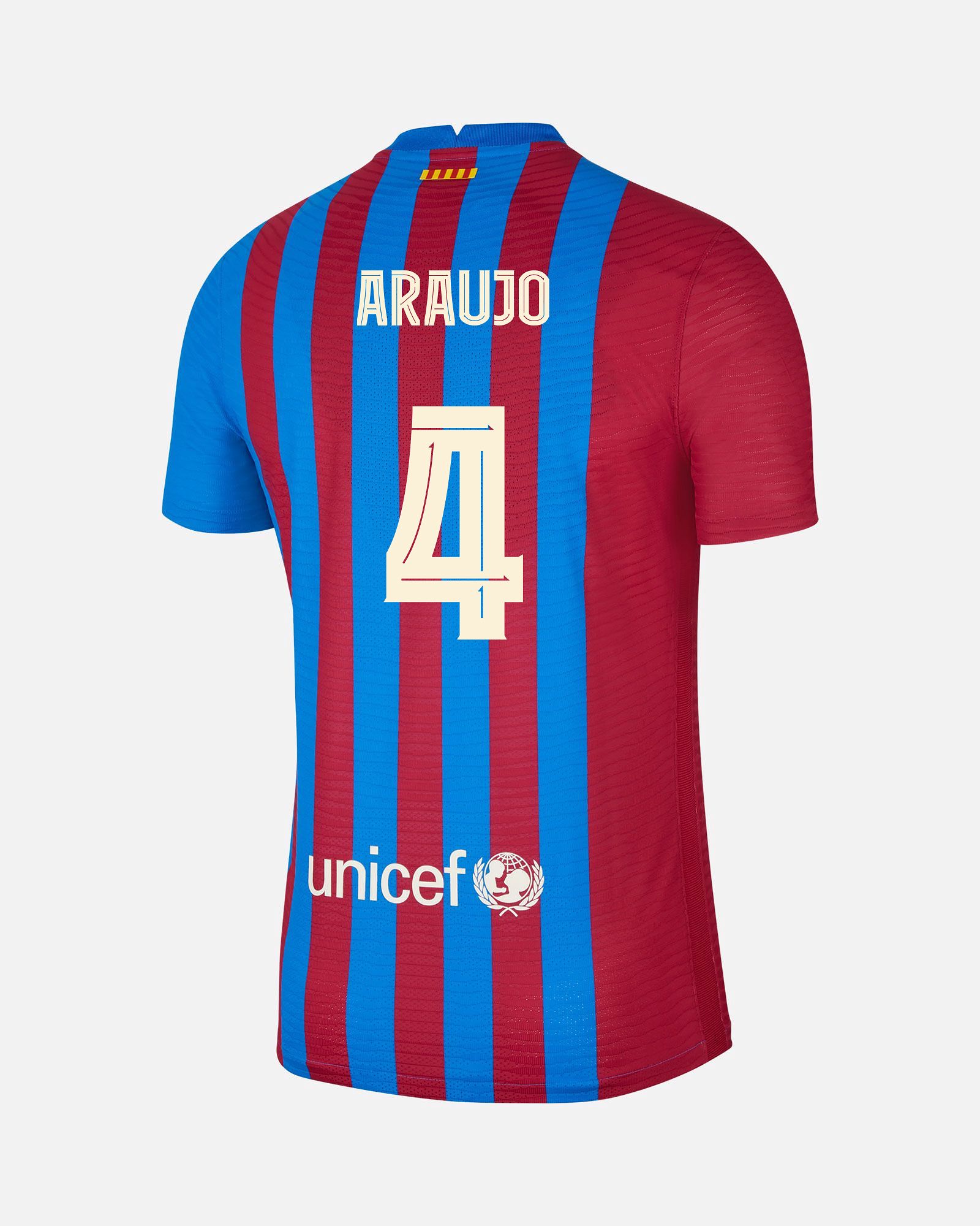 Camiseta 1ª FC Barcelona 2021/2022 Match Araujo - Fútbol Factory