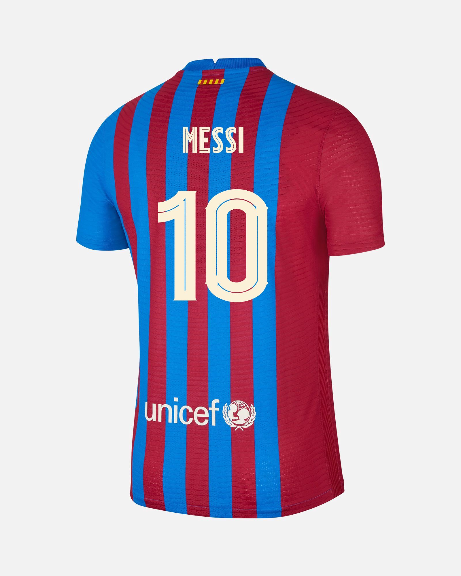 Camiseta 1ª FC Barcelona 2021/2022 Match Messi - Fútbol Factory