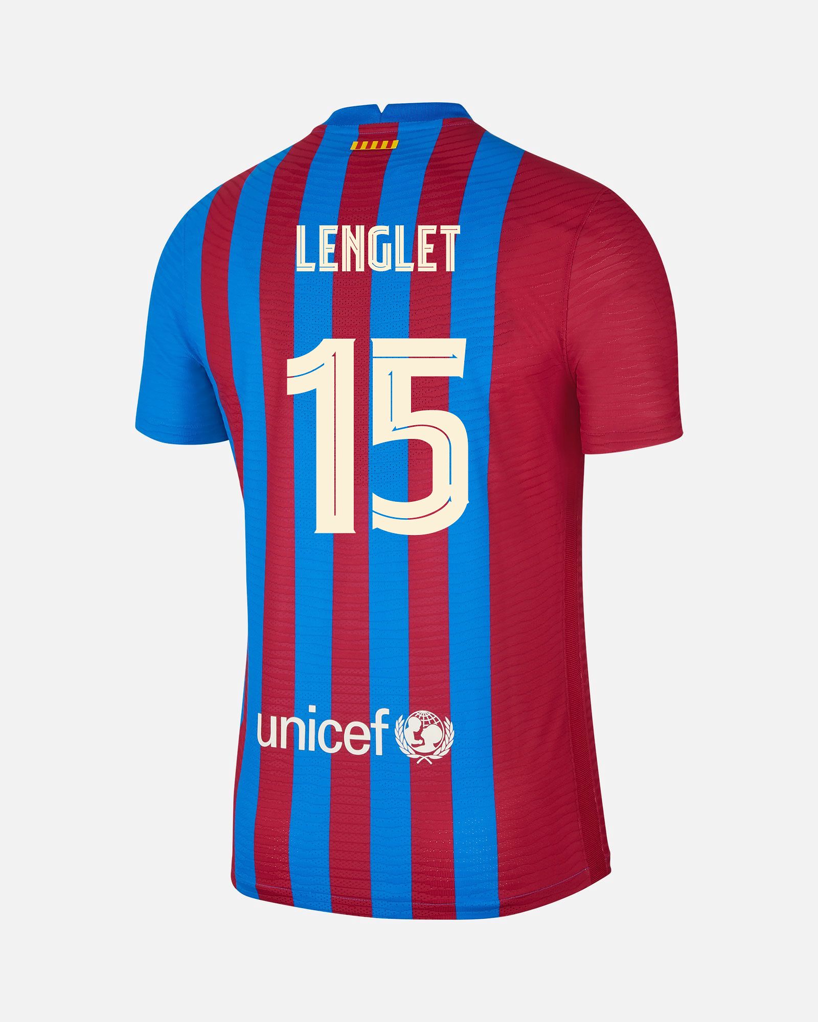 Camiseta 1ª FC Barcelona 2021/2022 Match Lenglet - Fútbol Factory