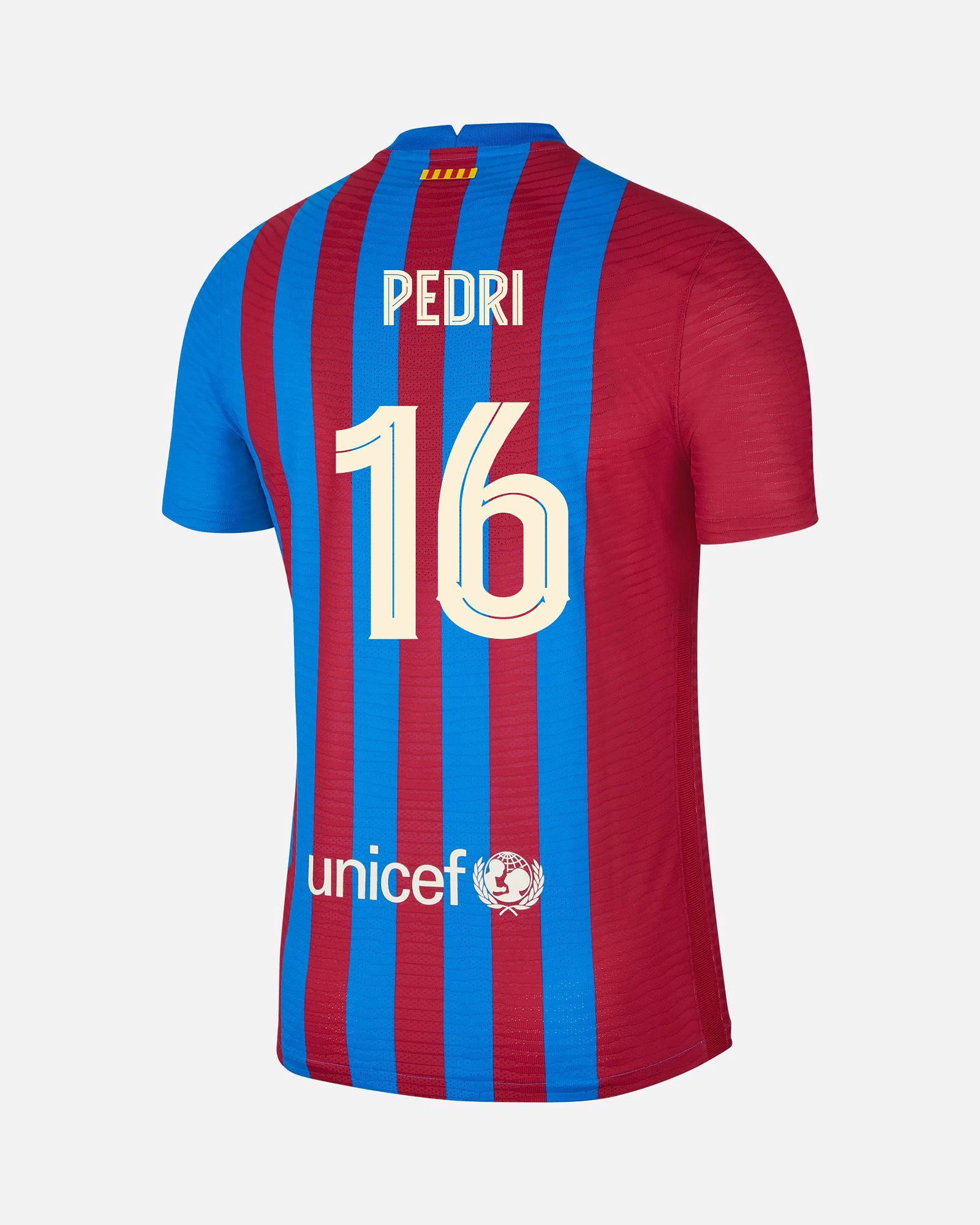 Camiseta 1ª FC Barcelona 2021/2022 Match Pedri - Fútbol Factory