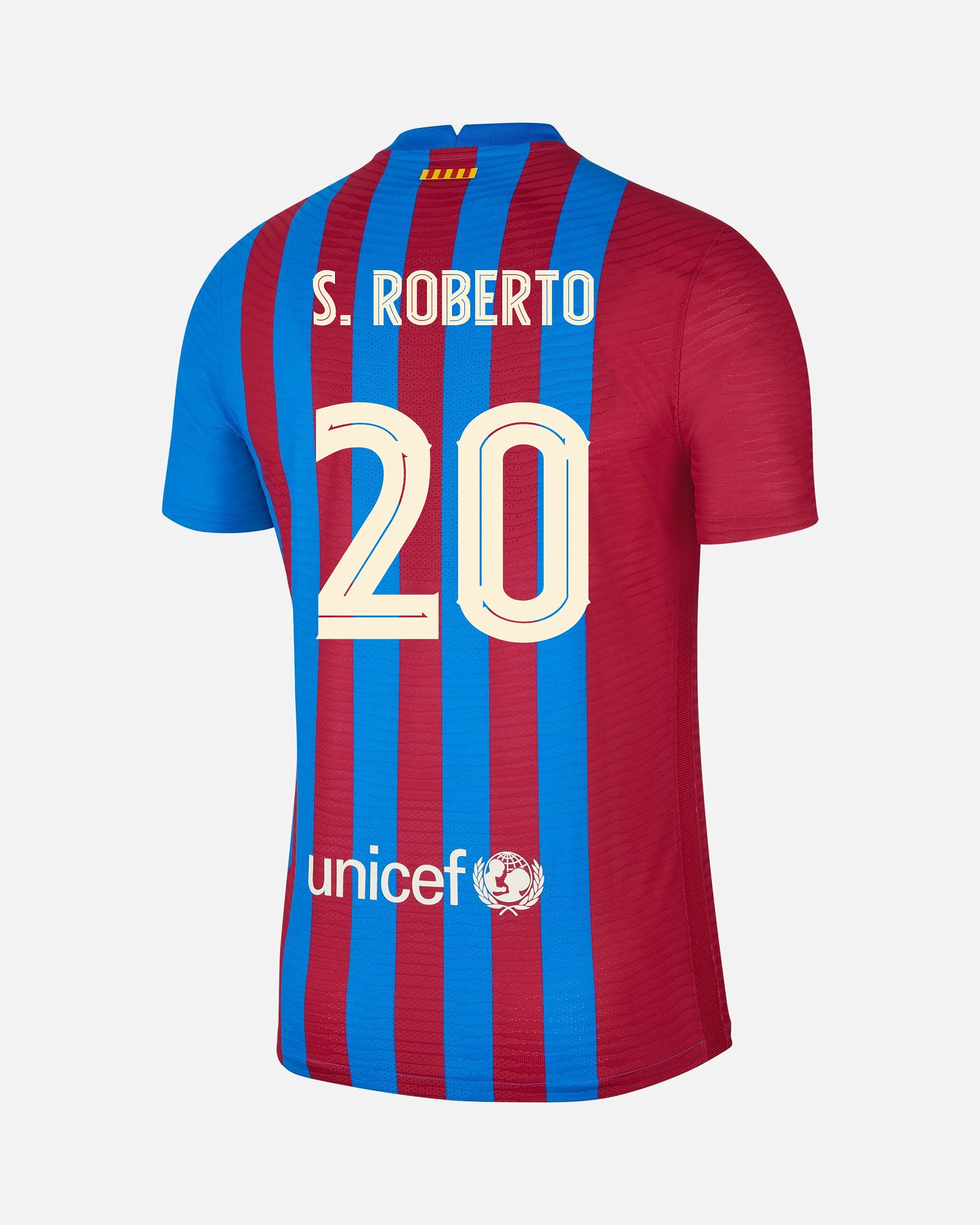 Camiseta 1ª FC Barcelona 2021/2022 Match S. Roberto - Fútbol Factory