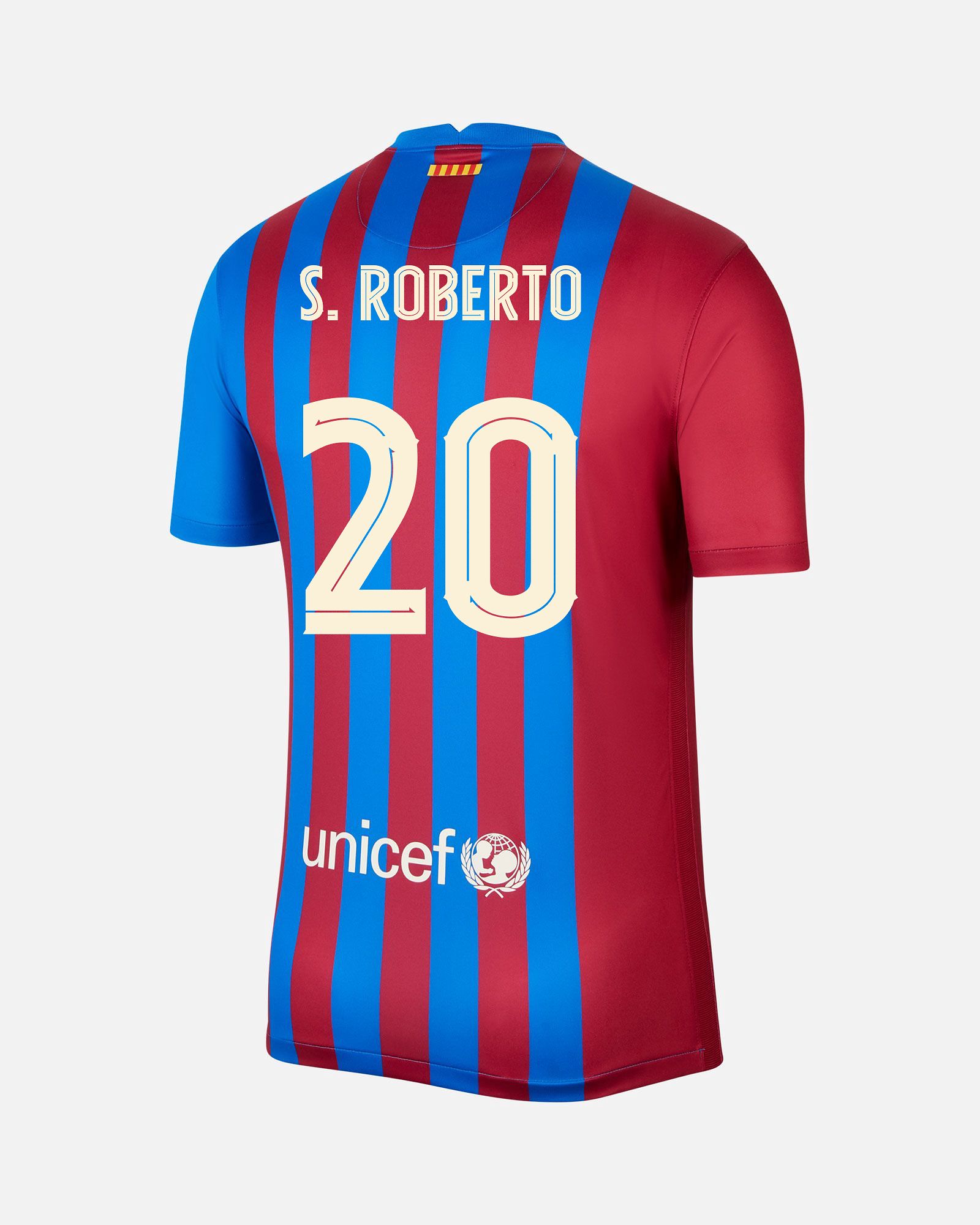 Camiseta 1ª FC Barcelona 2021/2022 S. Roberto - Fútbol Factory