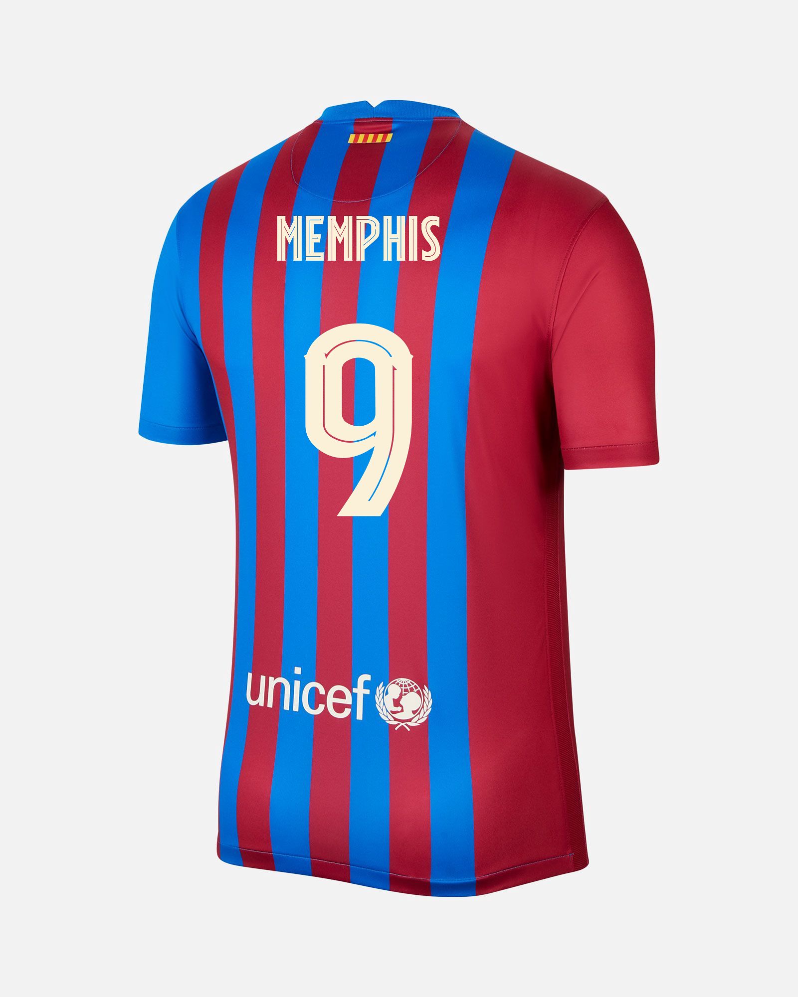 Camiseta 1ª FC Barcelona 2021/2022 Memphis - Fútbol Factory