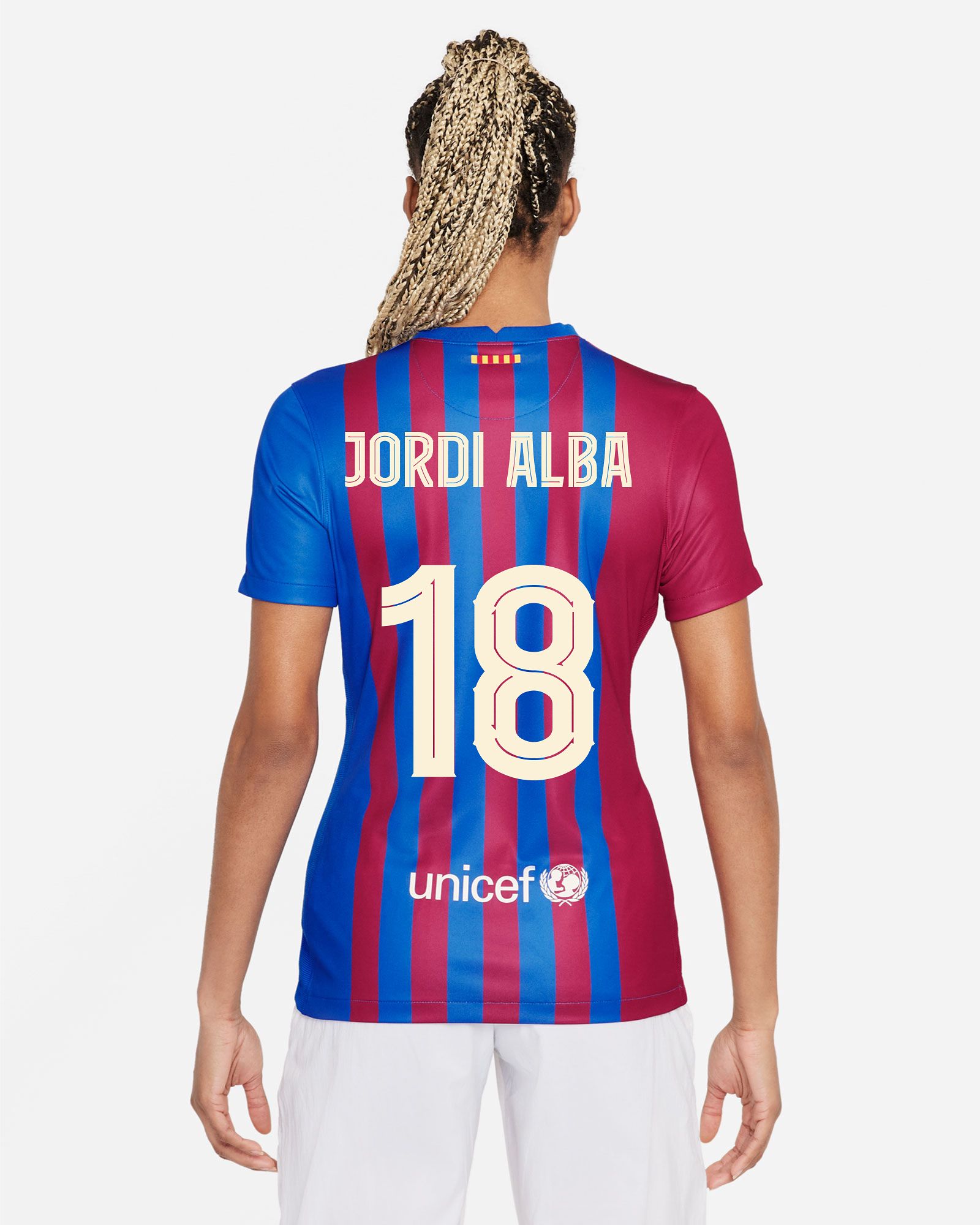 Camiseta 1ª FC Barcelona 2021/2022 Jordi Alba - Fútbol Factory