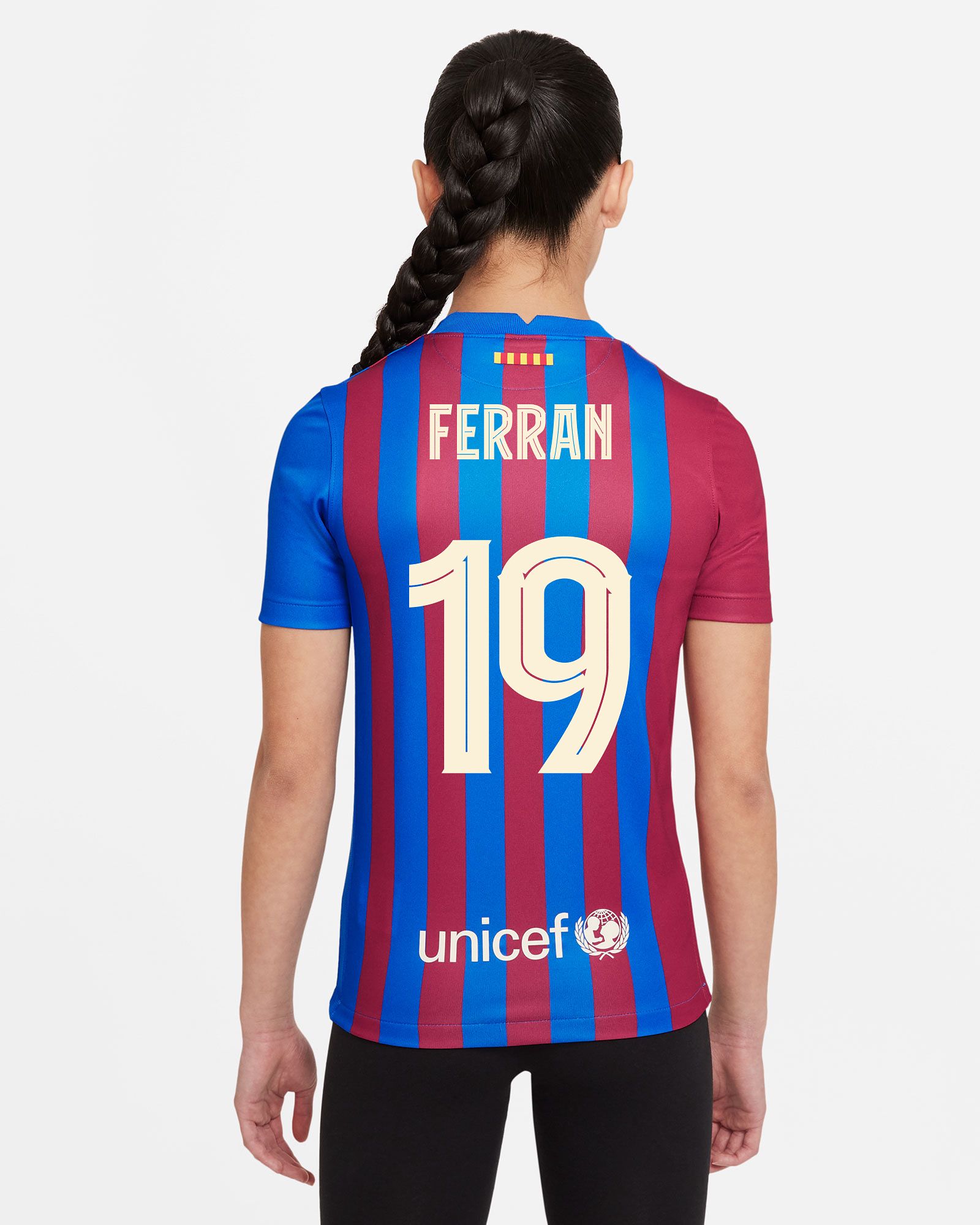 Camiseta 1ª FC Barcelona 2021/2022 Ferran para niño - Fútbol Factory