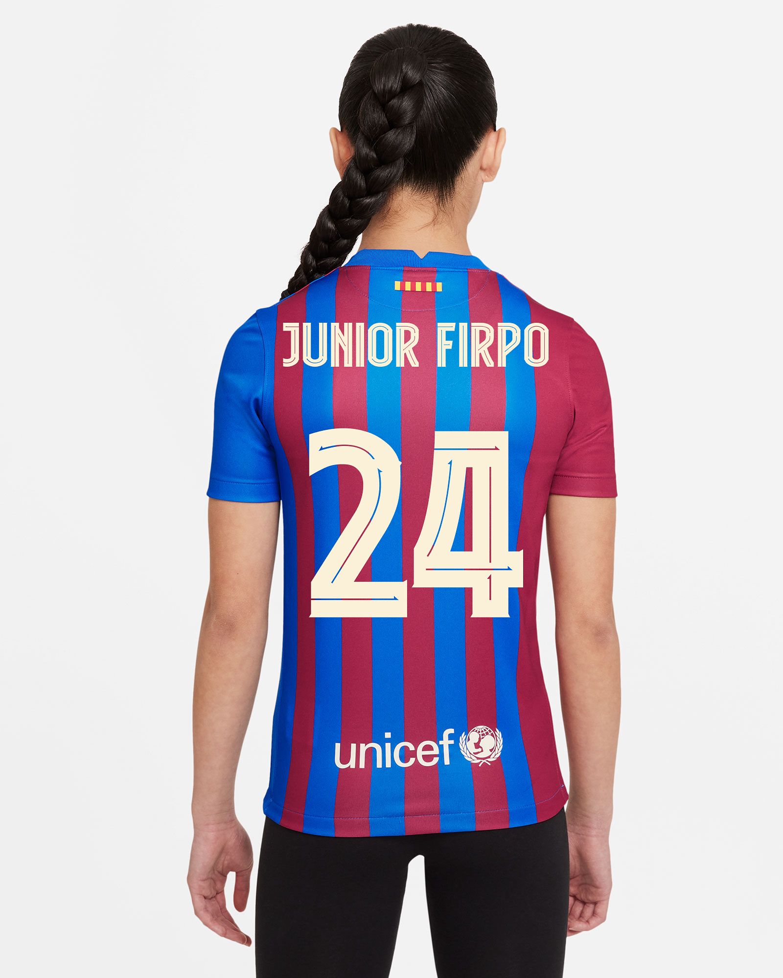 Camiseta 1ª FC Barcelona 2021/2022 Junior Firpo - Fútbol Factory