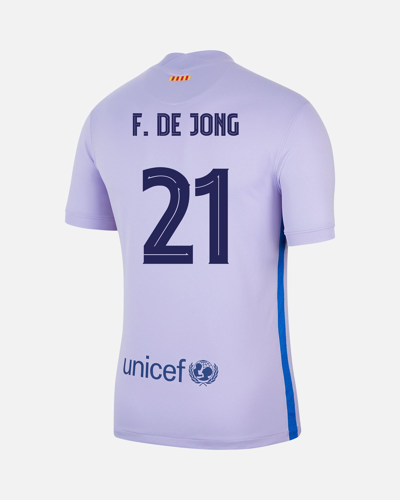 Camiseta 2ª FC Barcelona 2021/2022 F. De Jong - Fútbol Factory