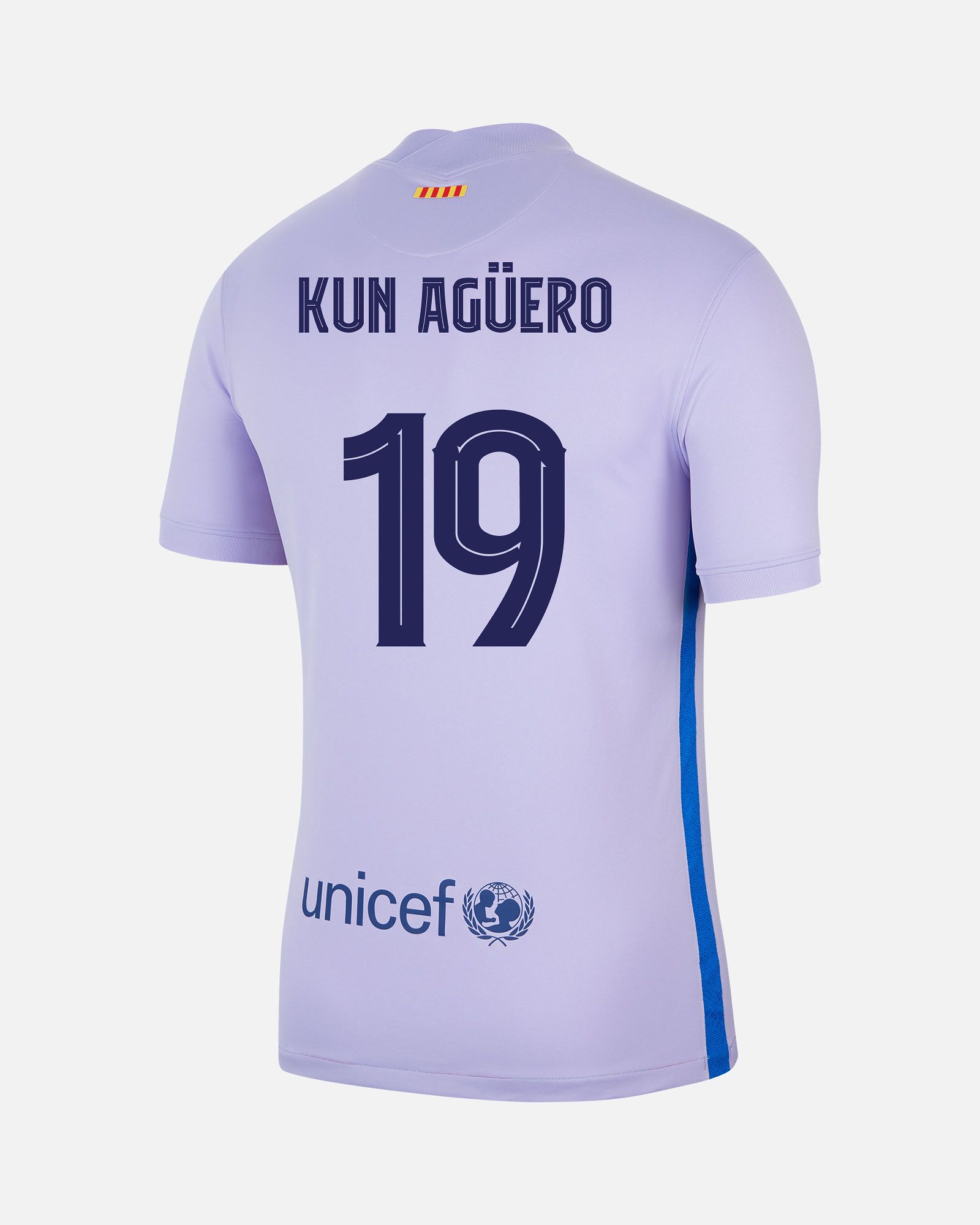 Camiseta 2ª FC Barcelona 2021/2022 Kun Agüero - Fútbol Factory