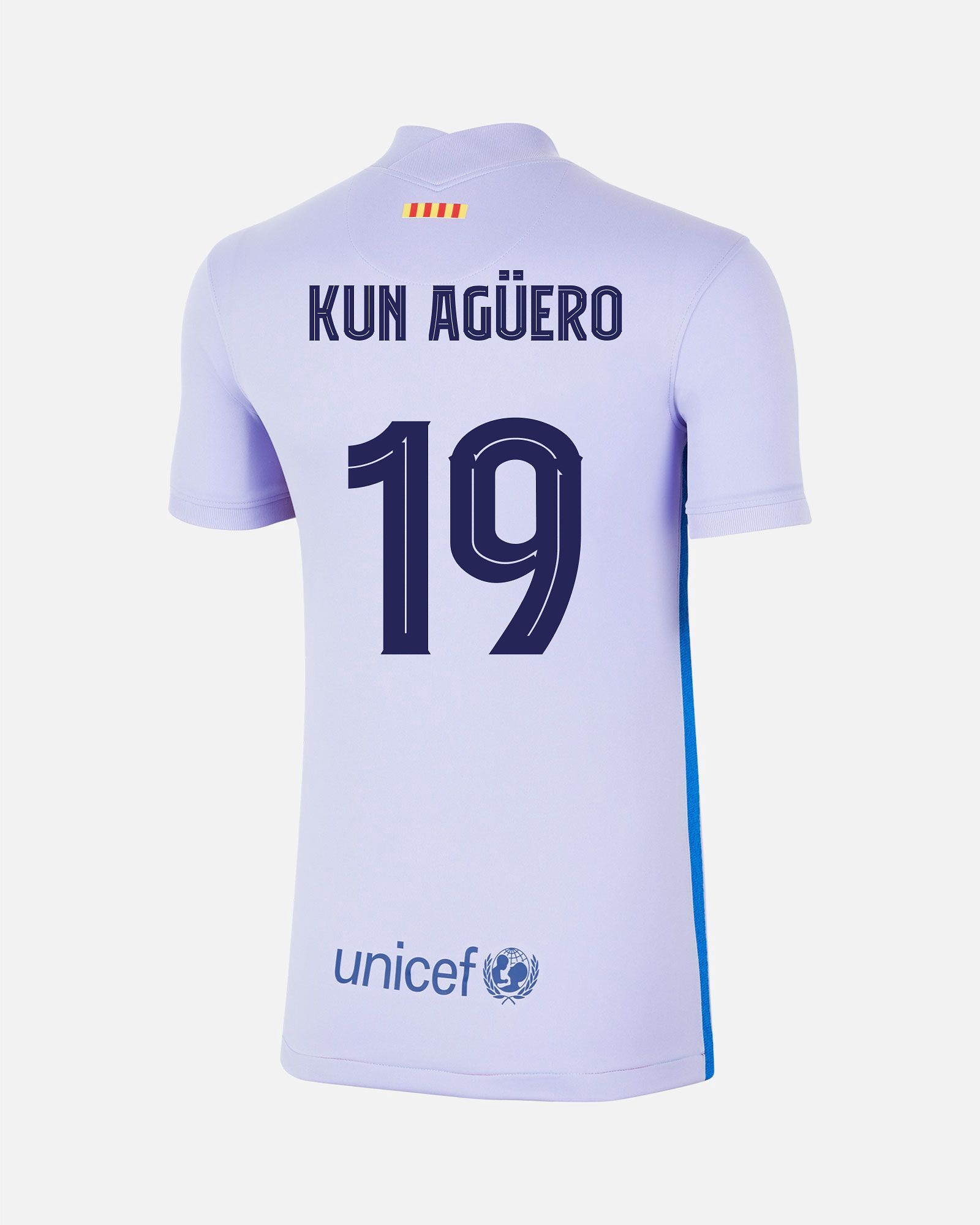 Camiseta 2ª FC Barcelona 2021/2022 Kun Agüero - Fútbol Factory