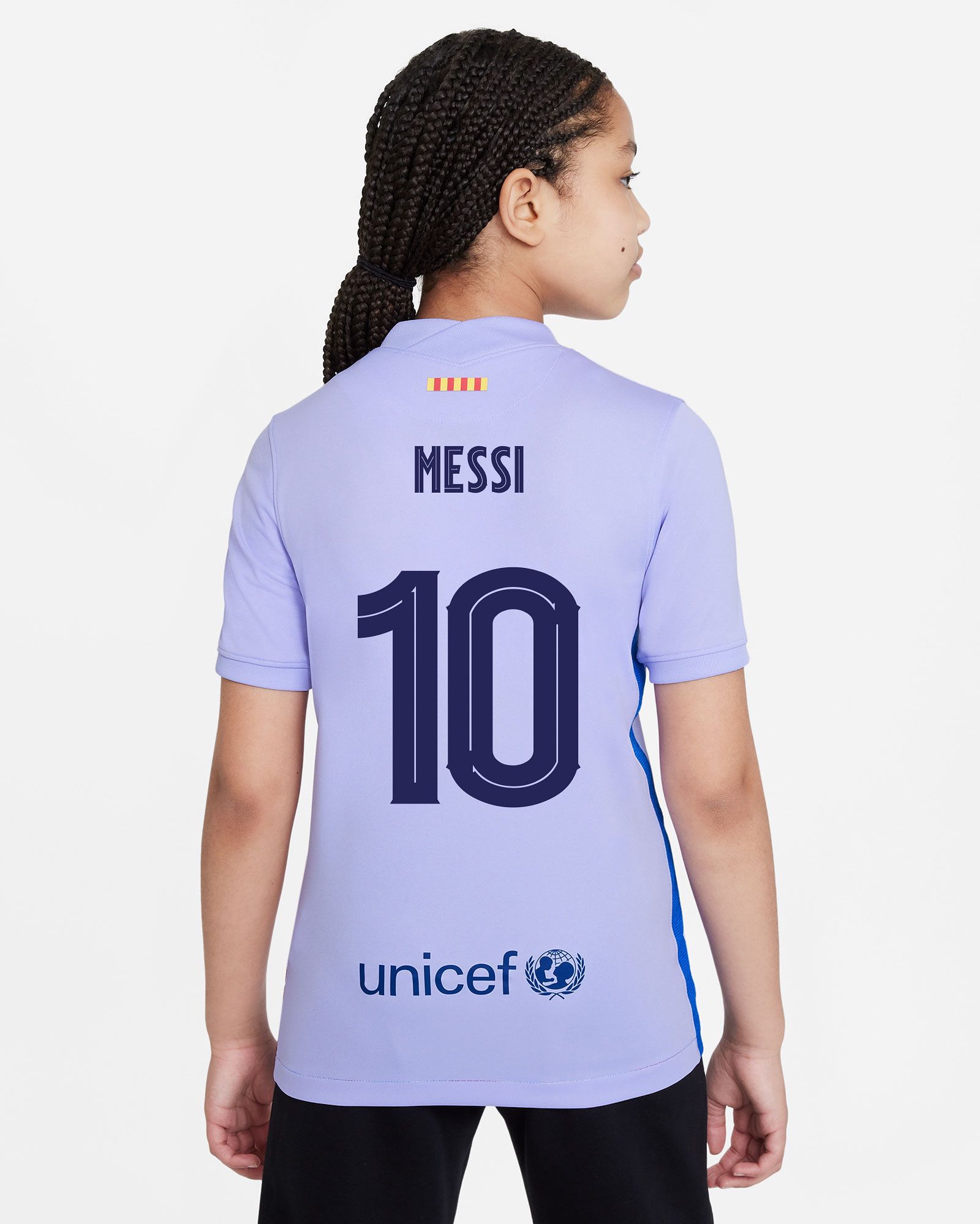 Camiseta 2ª FC Barcelona 2021/2022 Messi - Fútbol Factory