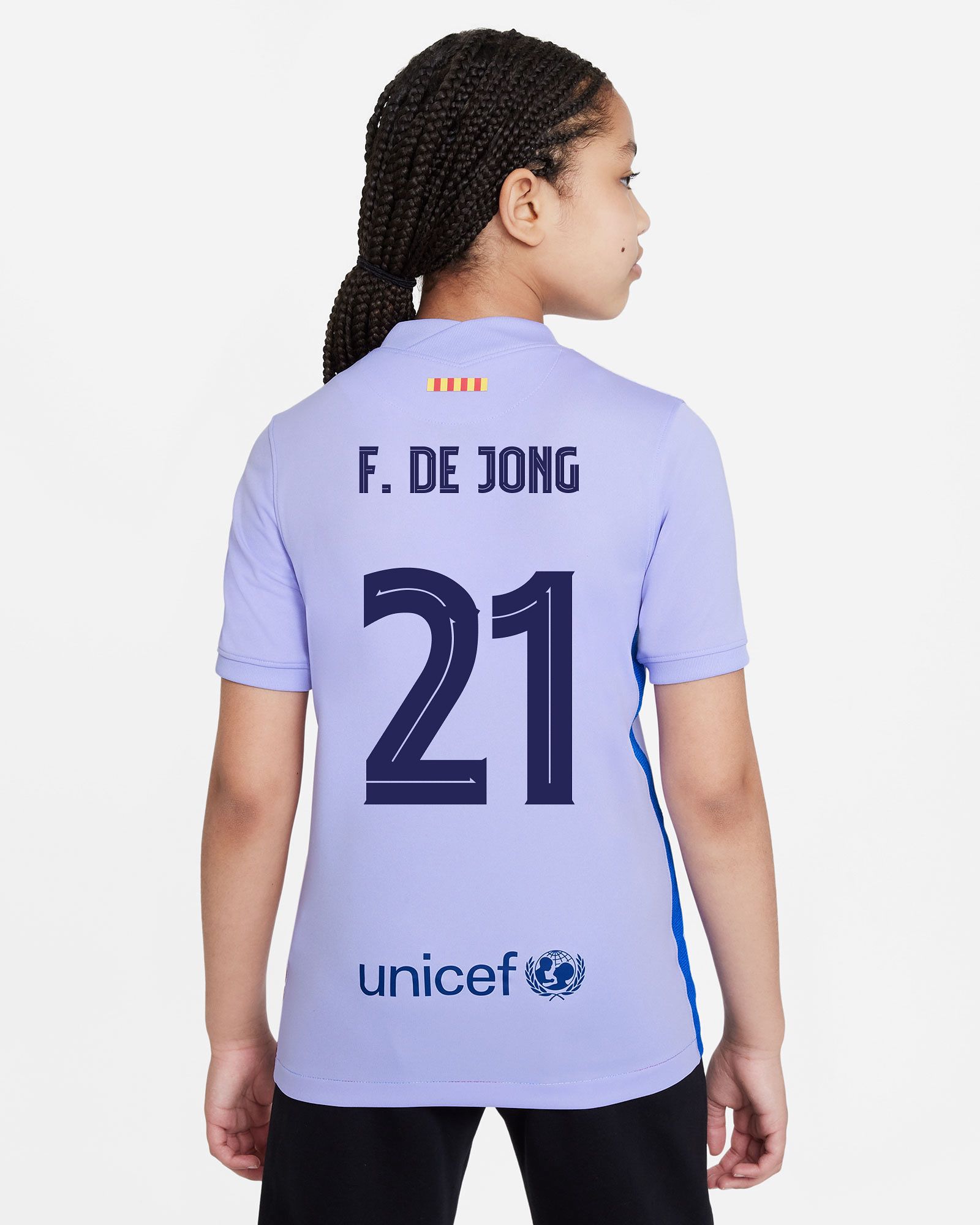 Camiseta 2ª FC Barcelona 2021/2022 F. De Jong - Fútbol Factory