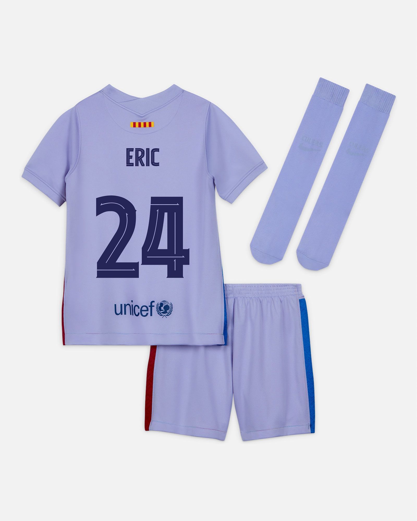 Conjunto 2ª FC Barcelona 2021/2022 Eric - Fútbol Factory