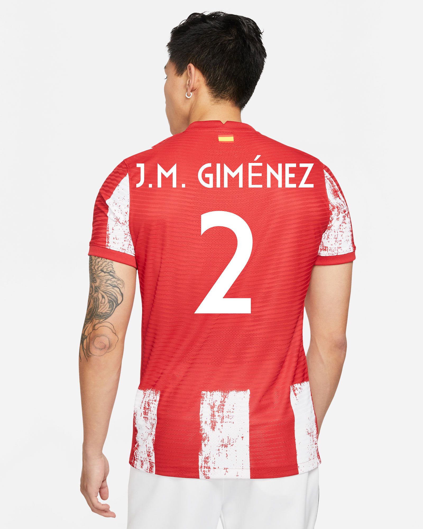 Camiseta 1ª Atlético de Madrid 2021/2022 Match J.M. Giménez - Fútbol Factory