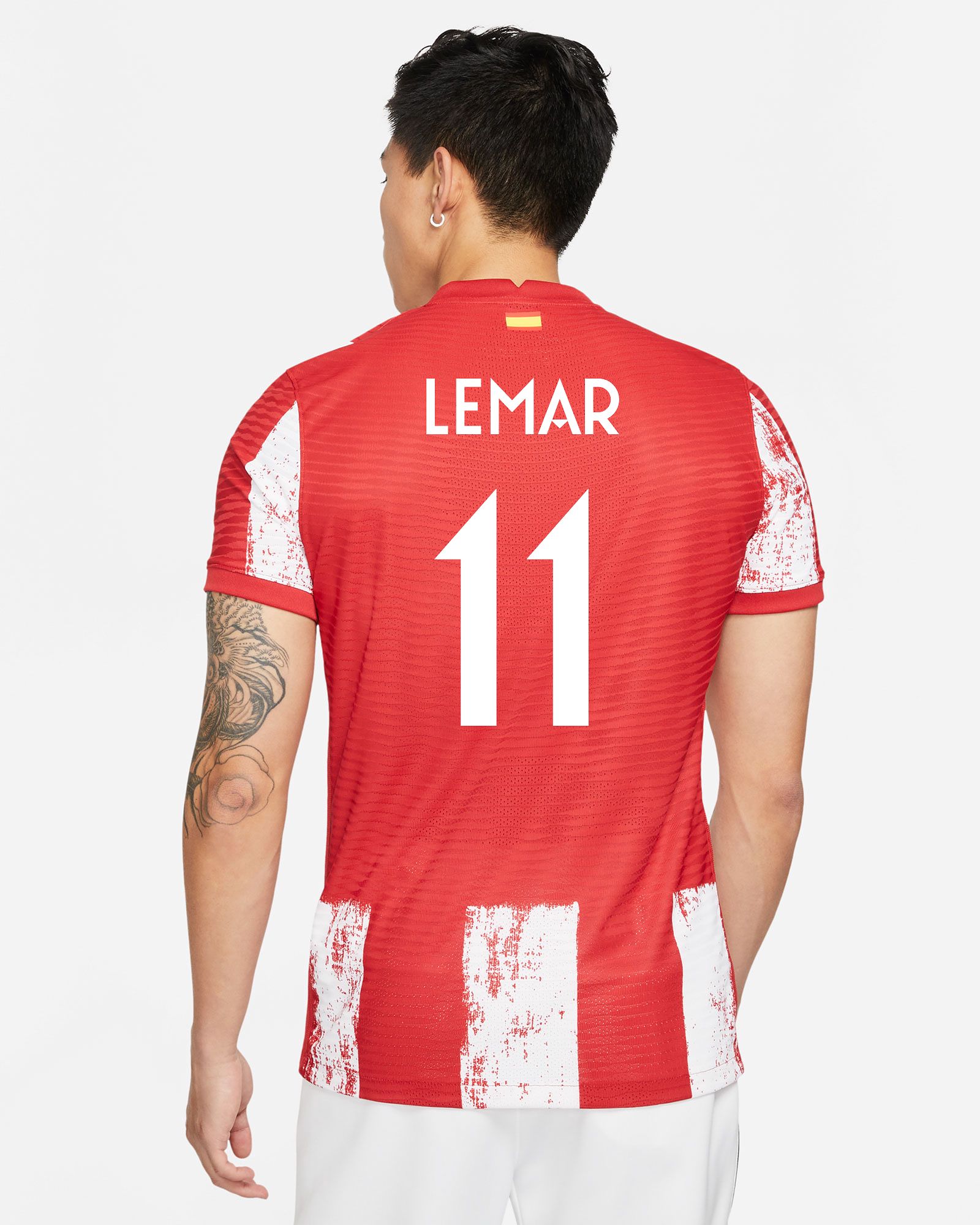 Camiseta 1ª Atlético de Madrid 2021/2022 Match Lemar - Fútbol Factory