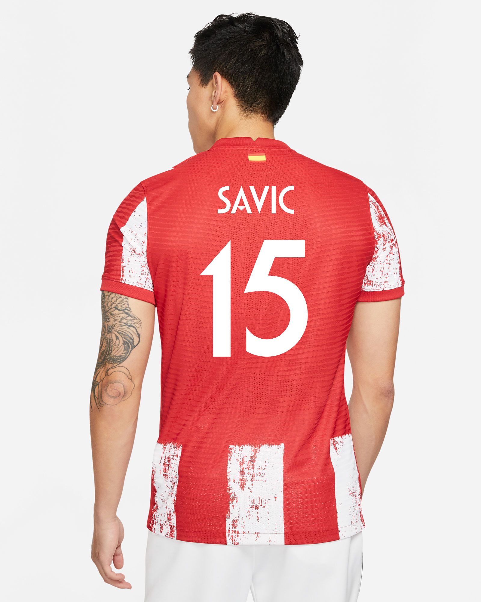 Camiseta 1ª Atlético de Madrid 2021/2022 Match Savic - Fútbol Factory