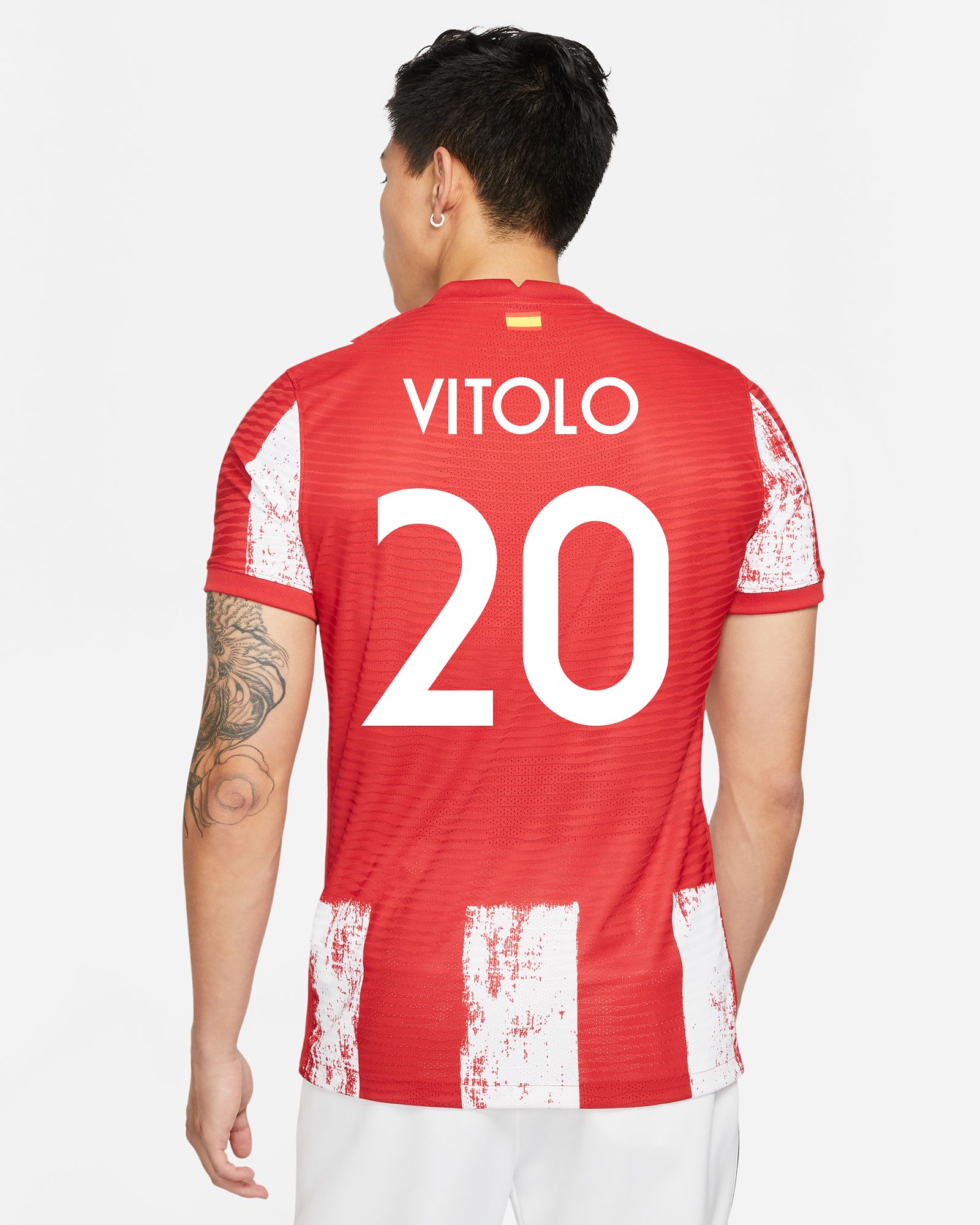 Camiseta 1ª Atlético de Madrid 2021/2022 Match Vitolo - Fútbol Factory