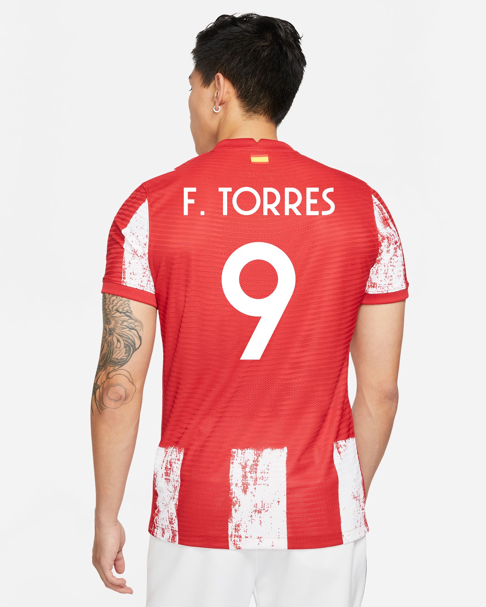 Camiseta 1ª Atlético de Madrid 2021/2022 Match Fernando Torres - Fútbol Factory
