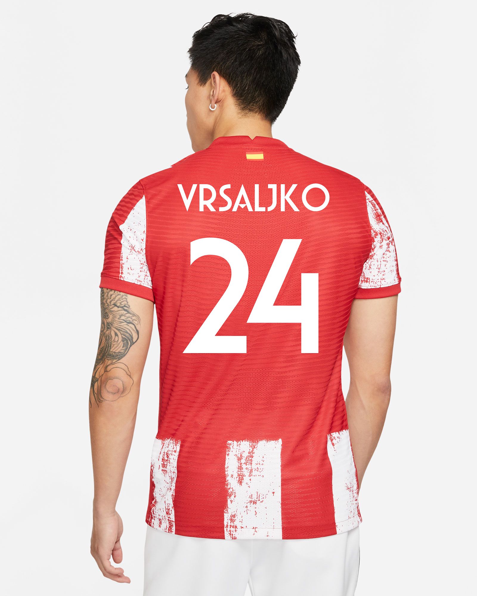 Camiseta 1ª Atlético de Madrid 2021/2022 Match Vrsaljko - Fútbol Factory
