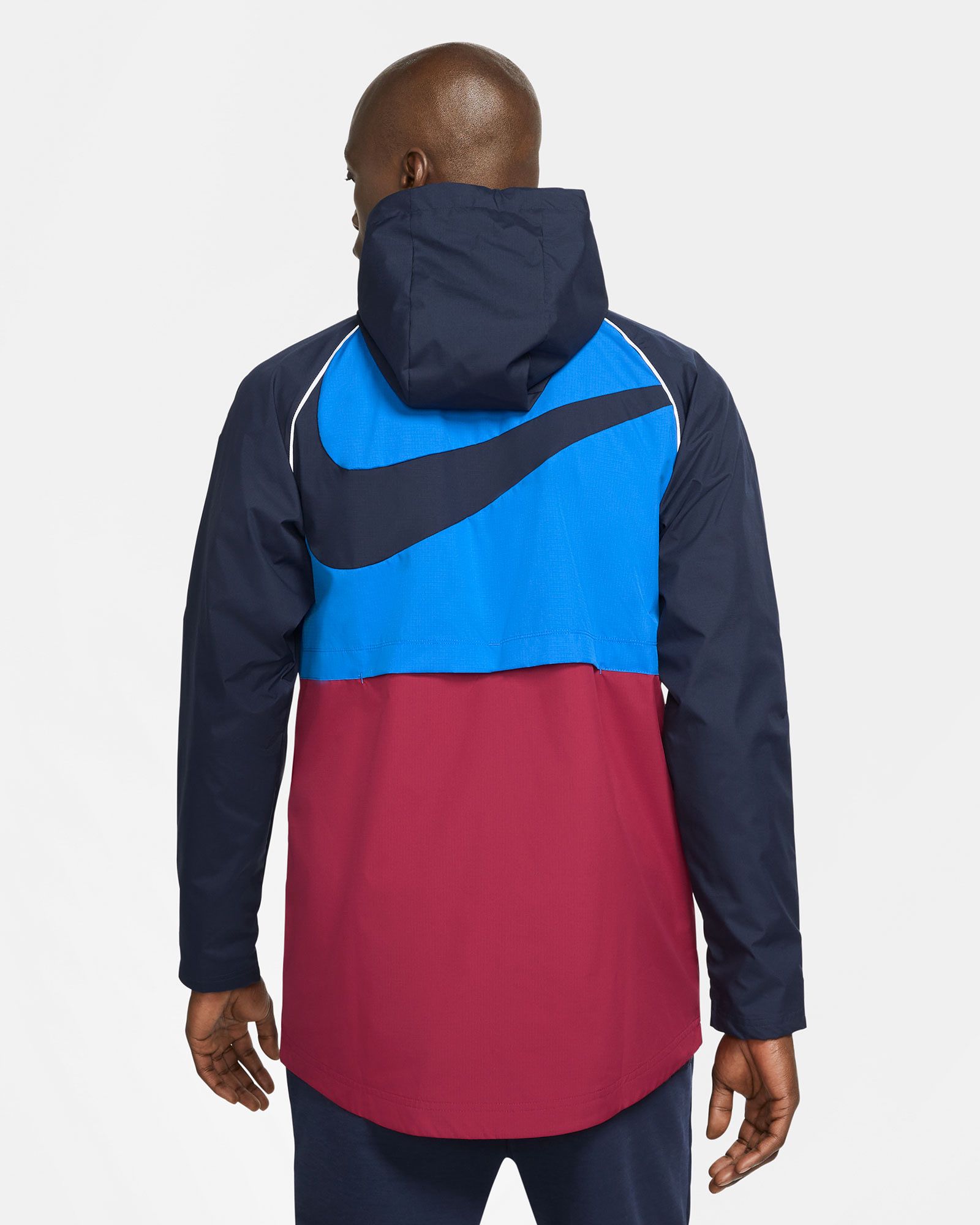 Chubasquero FC Barcelona 2021/2022 AWF Negro - Fútbol Factory