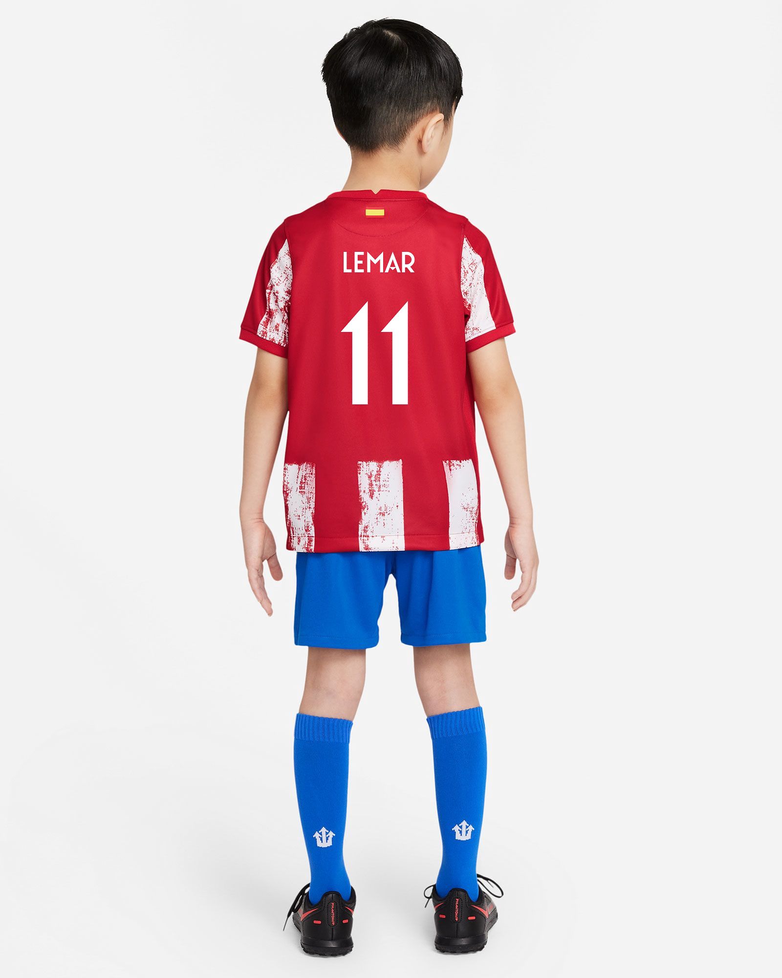 Miniconjunto 1ª Atlético de Madrid 2021/2022 Lemar - Fútbol Factory