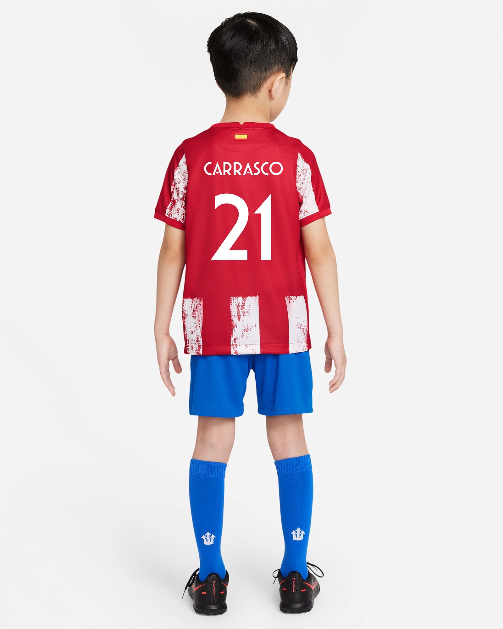 Miniconjunto 1ª Atlético de Madrid 2021/2022 Carrasco - Fútbol Factory
