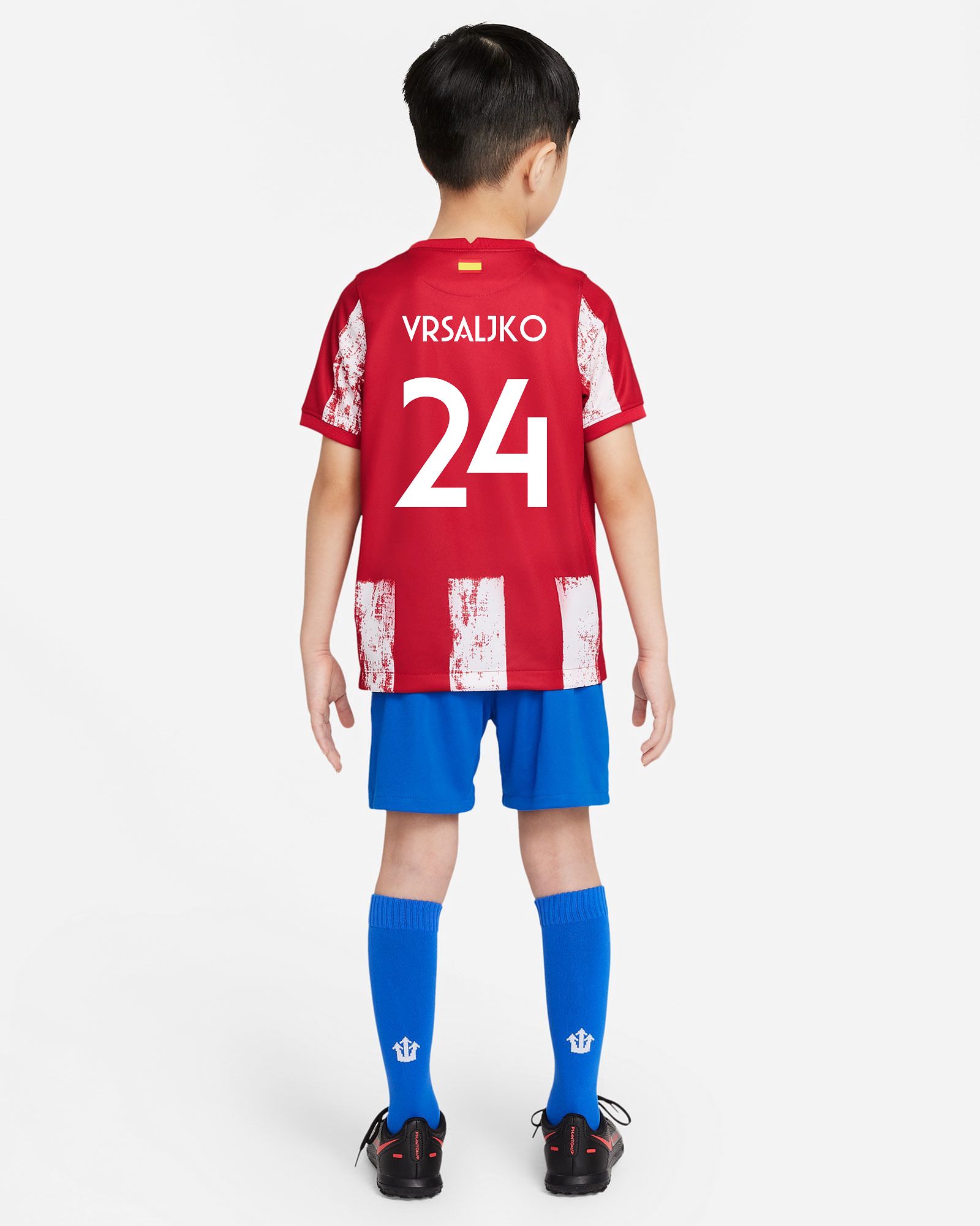 Miniconjunto 1ª Atlético de Madrid 2021/2022 Vrsaljko - Fútbol Factory