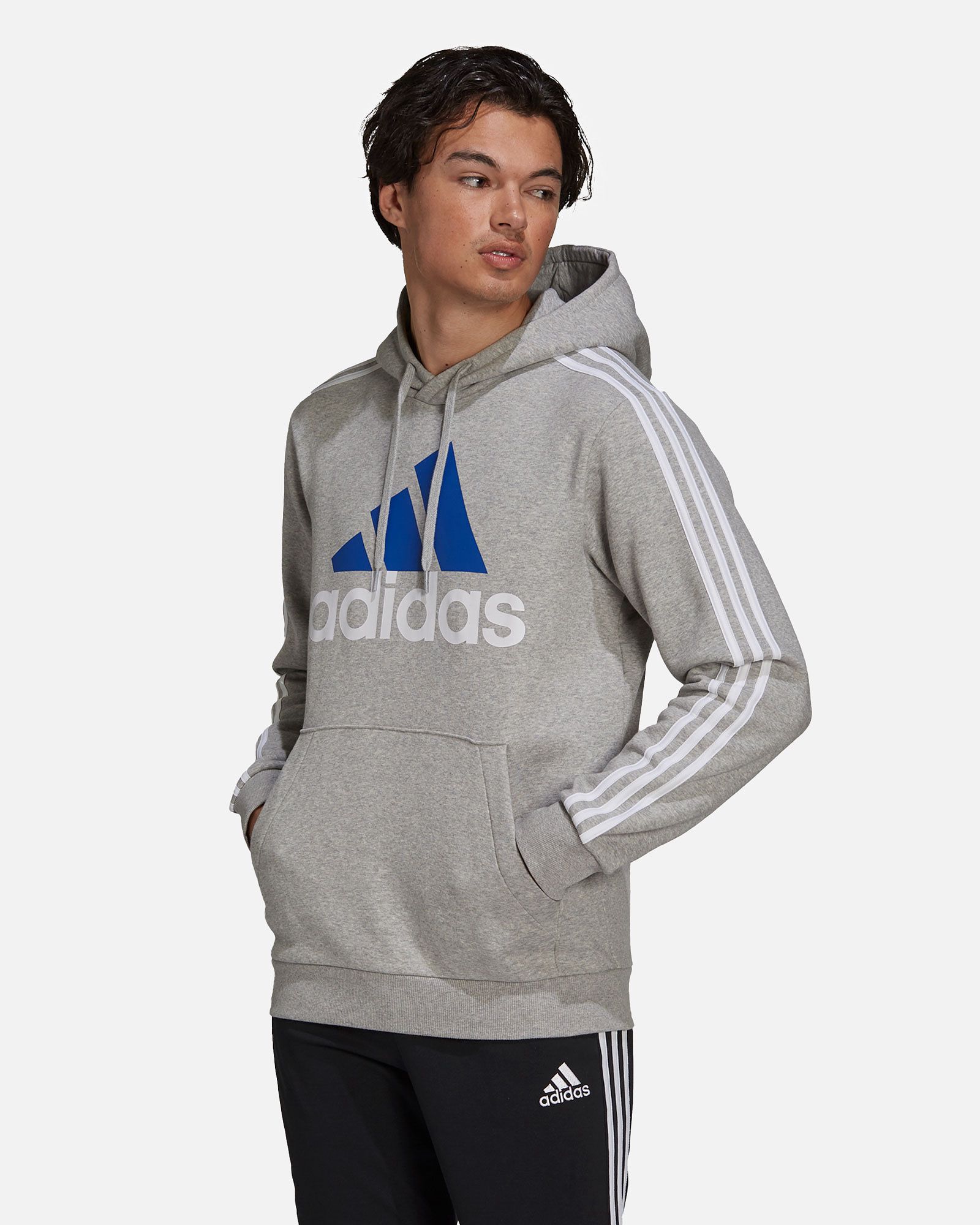 Sudadera adidas Essentials Big 3S HD - Fútbol Factory