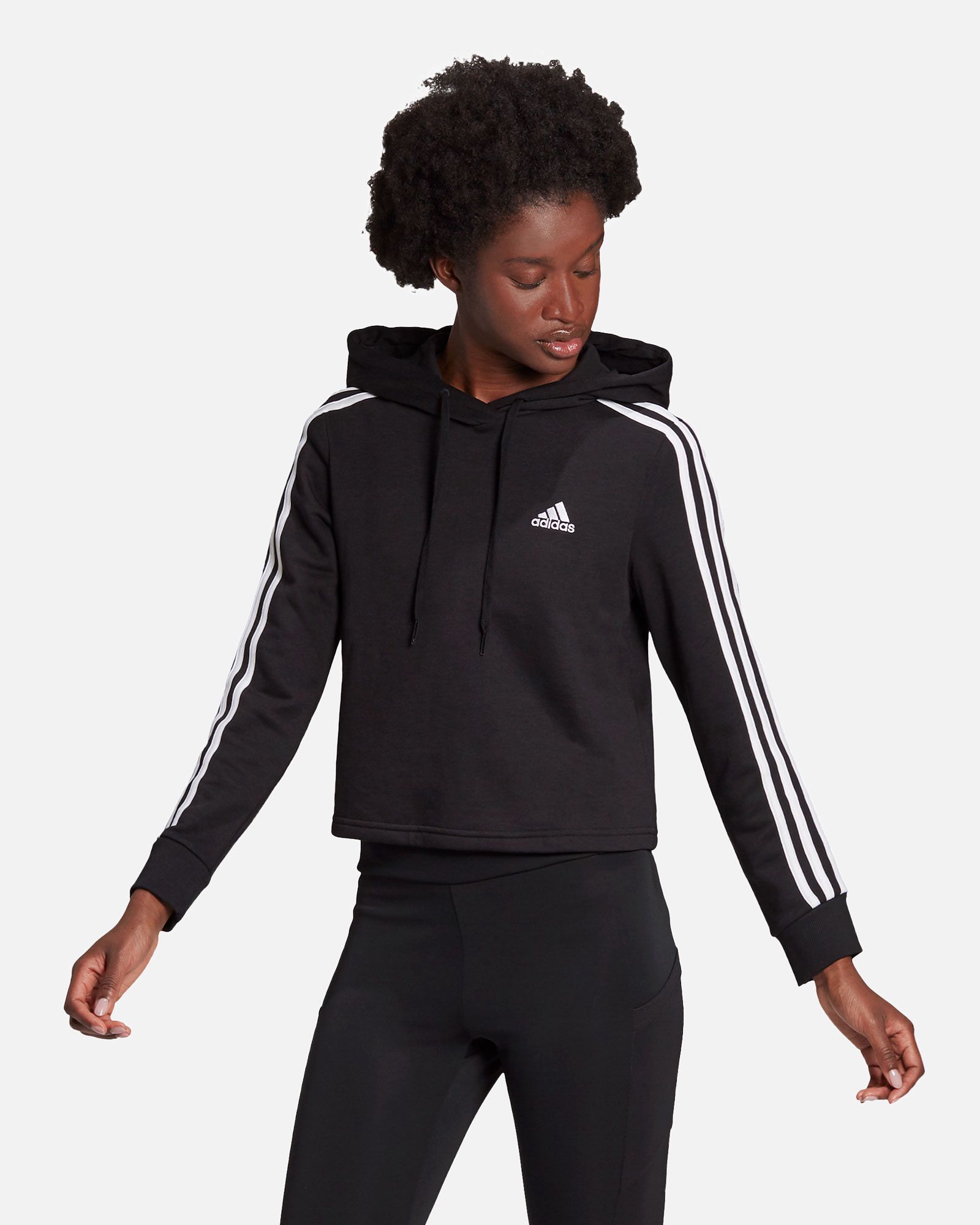 Sudadera adidas Essentials Cropped - Fútbol Factory