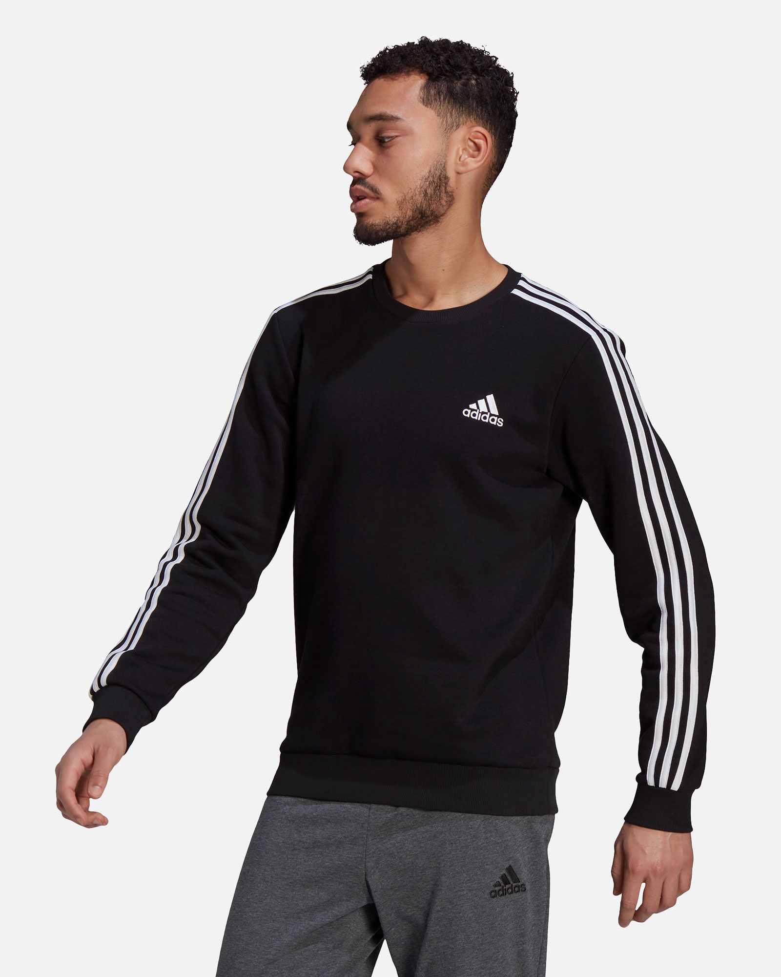 Sudadera adidas Essentials 3S - Fútbol Factory