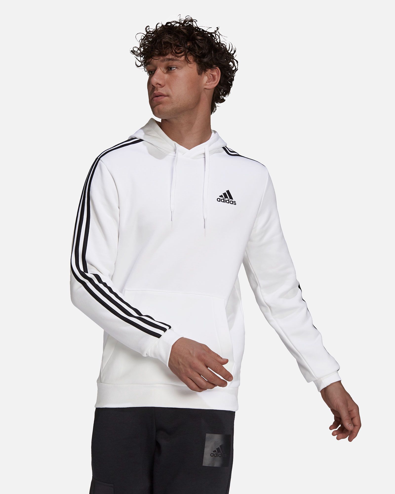 Sudadera adidas Essentials 3S HD - Fútbol Factory