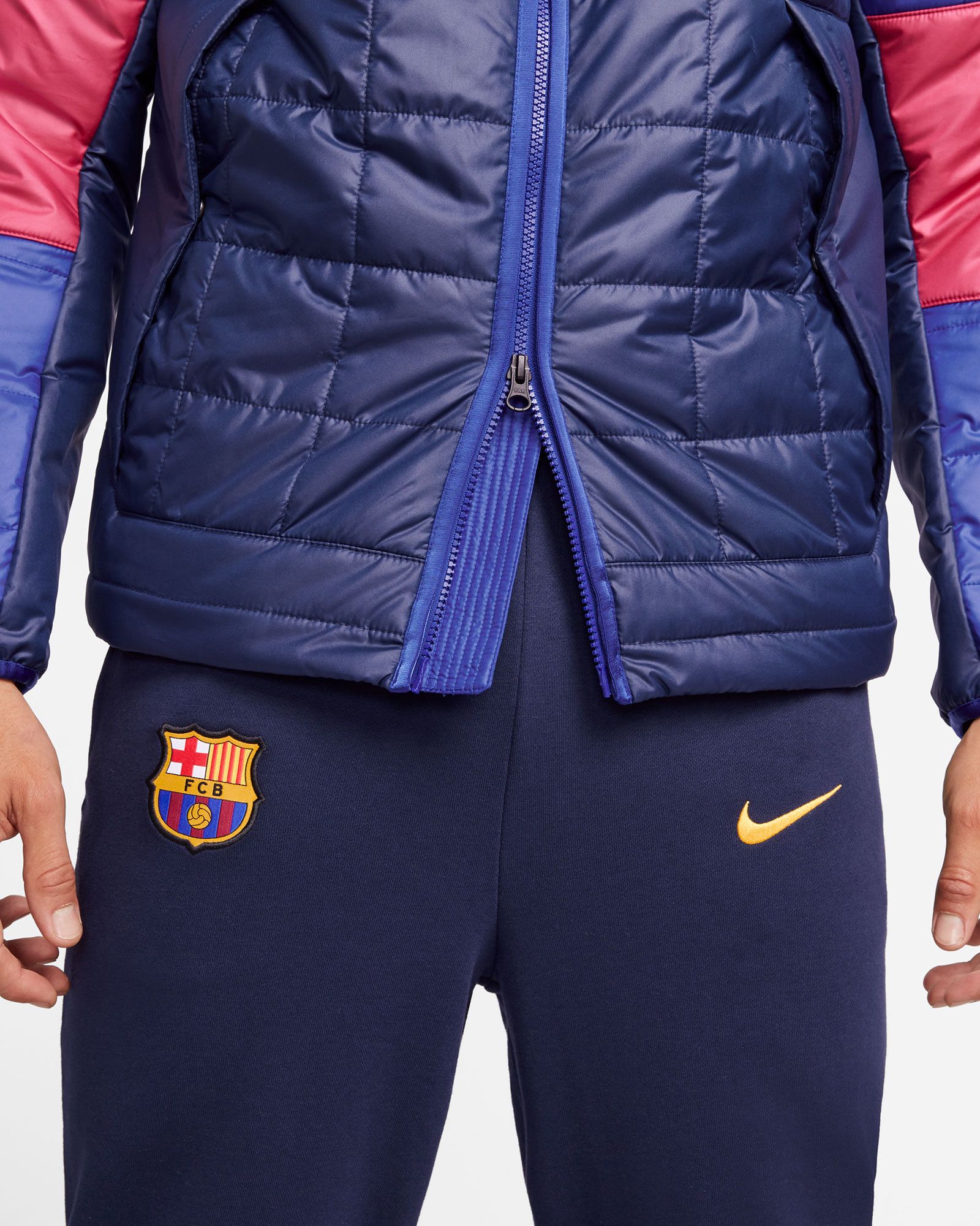 Abrigo FC Barcelona 2021/2022 Synthetic-Fill - Fútbol Factory