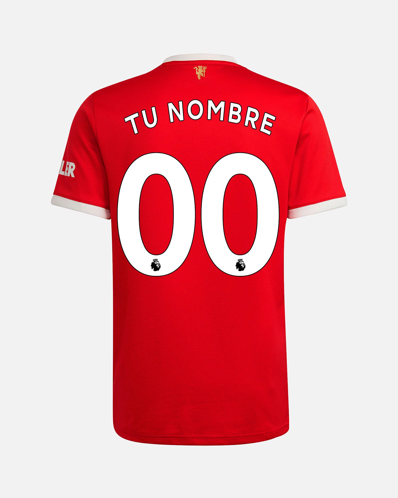 Camiseta 1ª Manchester United 2021/2022 Personalizado - Fútbol Factory