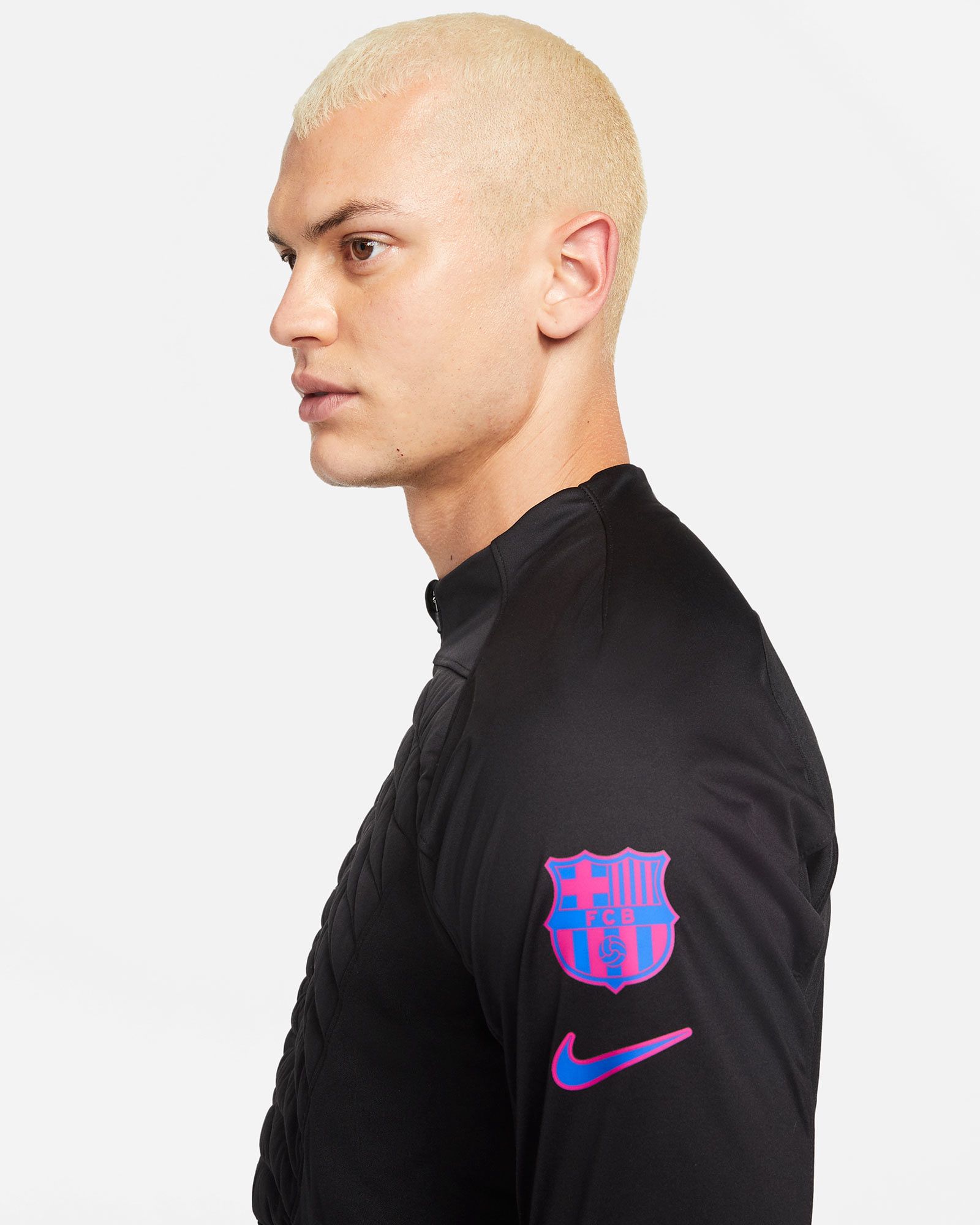 Sudadera FC Barcelona 2021/2022 Winter Warrior - Fútbol Factory