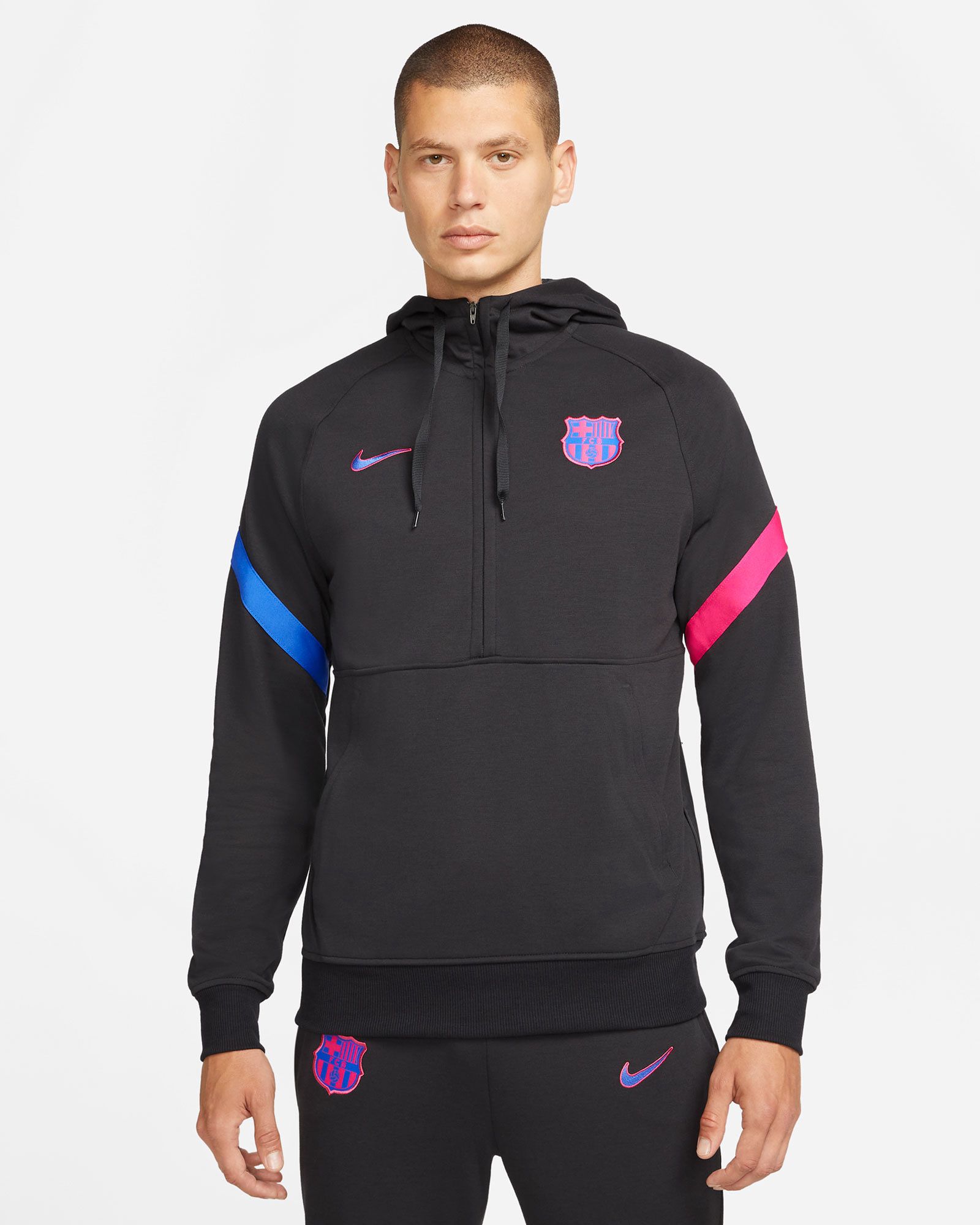 Sudadera FC Barcelona 2021/2022 HD Travel - Fútbol Factory