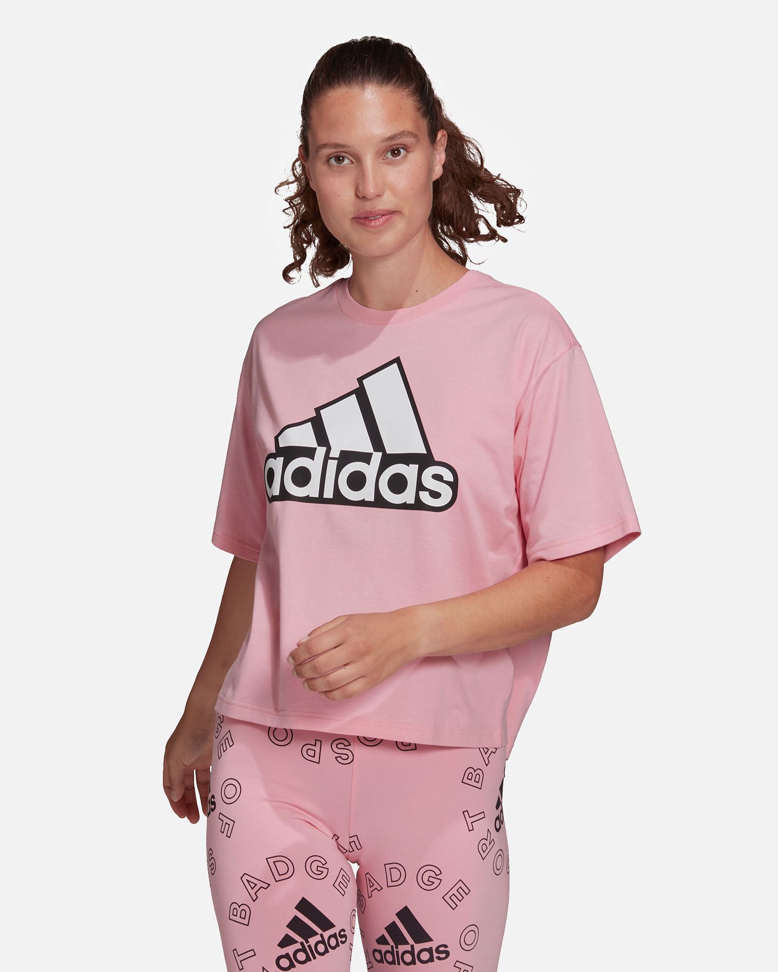 Camiseta adidas Essentials Boxy Logo - Fútbol Factory