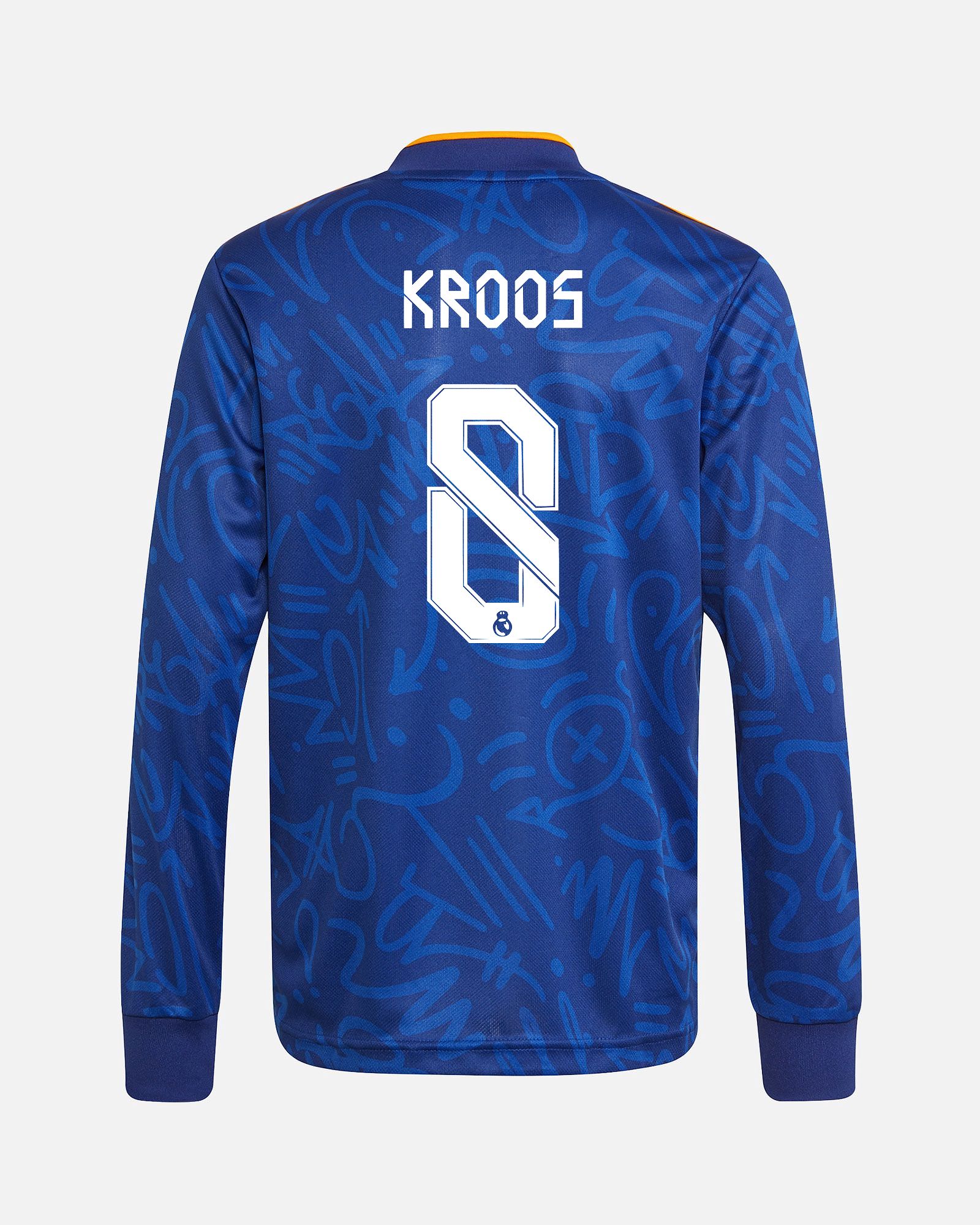 Camiseta de manga larga 2ª Real Madrid 2021/2022 Kroos - Fútbol Factory