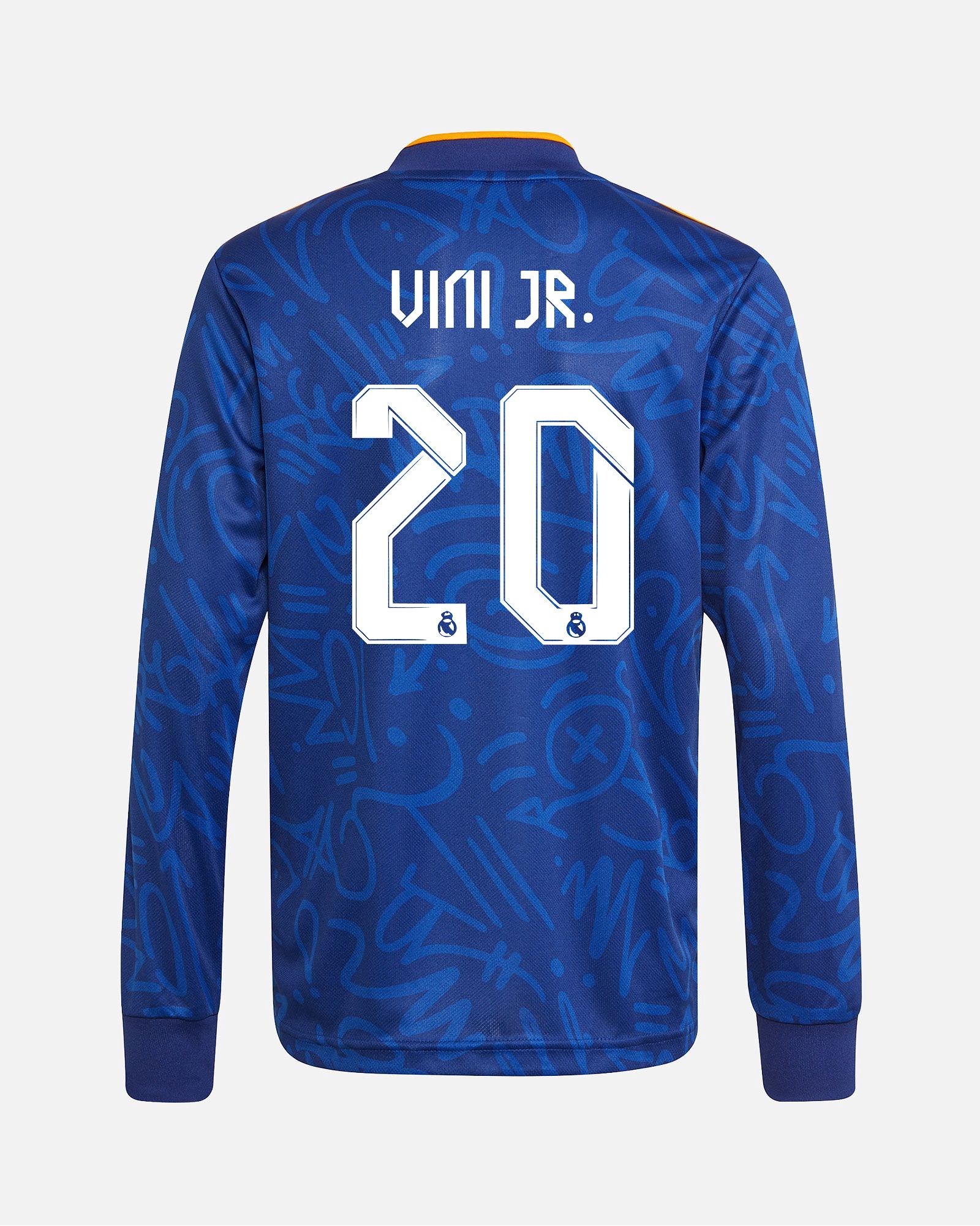 Camiseta de manga larga 2ª Real Madrid 2021/2022 Vinicius JR - Fútbol Factory