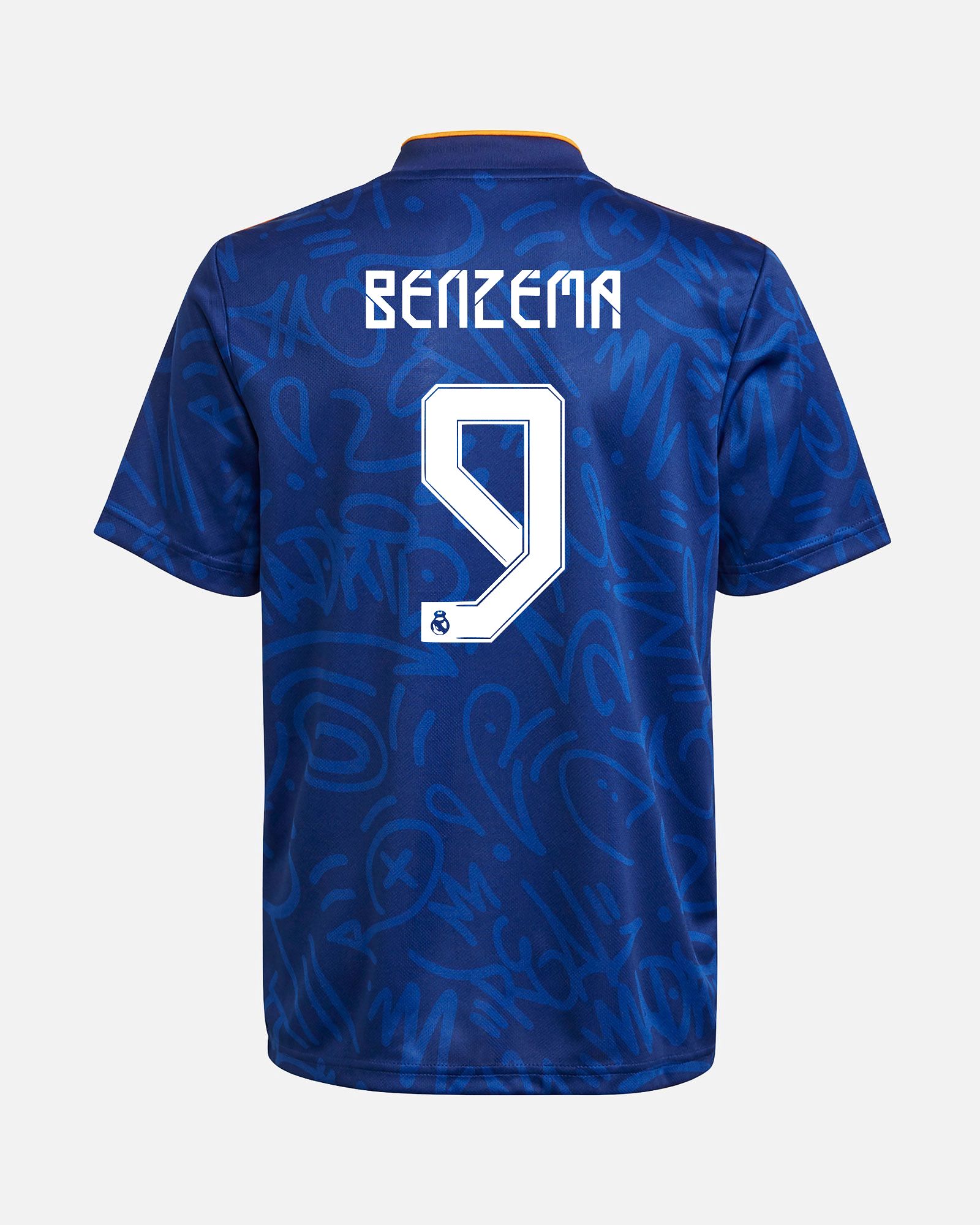 Camiseta 2ª Real Madrid 2021/2022 Benzema - Fútbol Factory