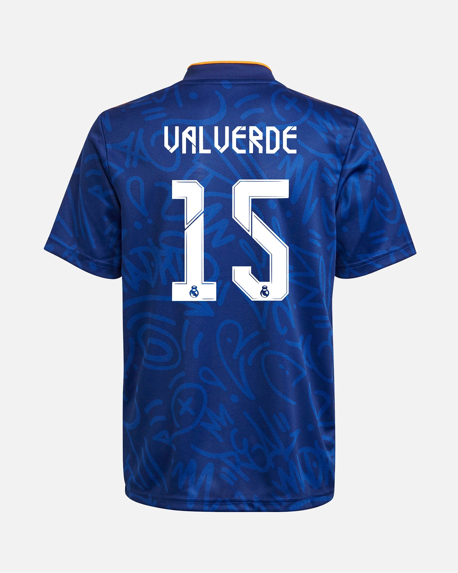 Camiseta 2ª Real Madrid 2021/2022 Valverde - Fútbol Factory