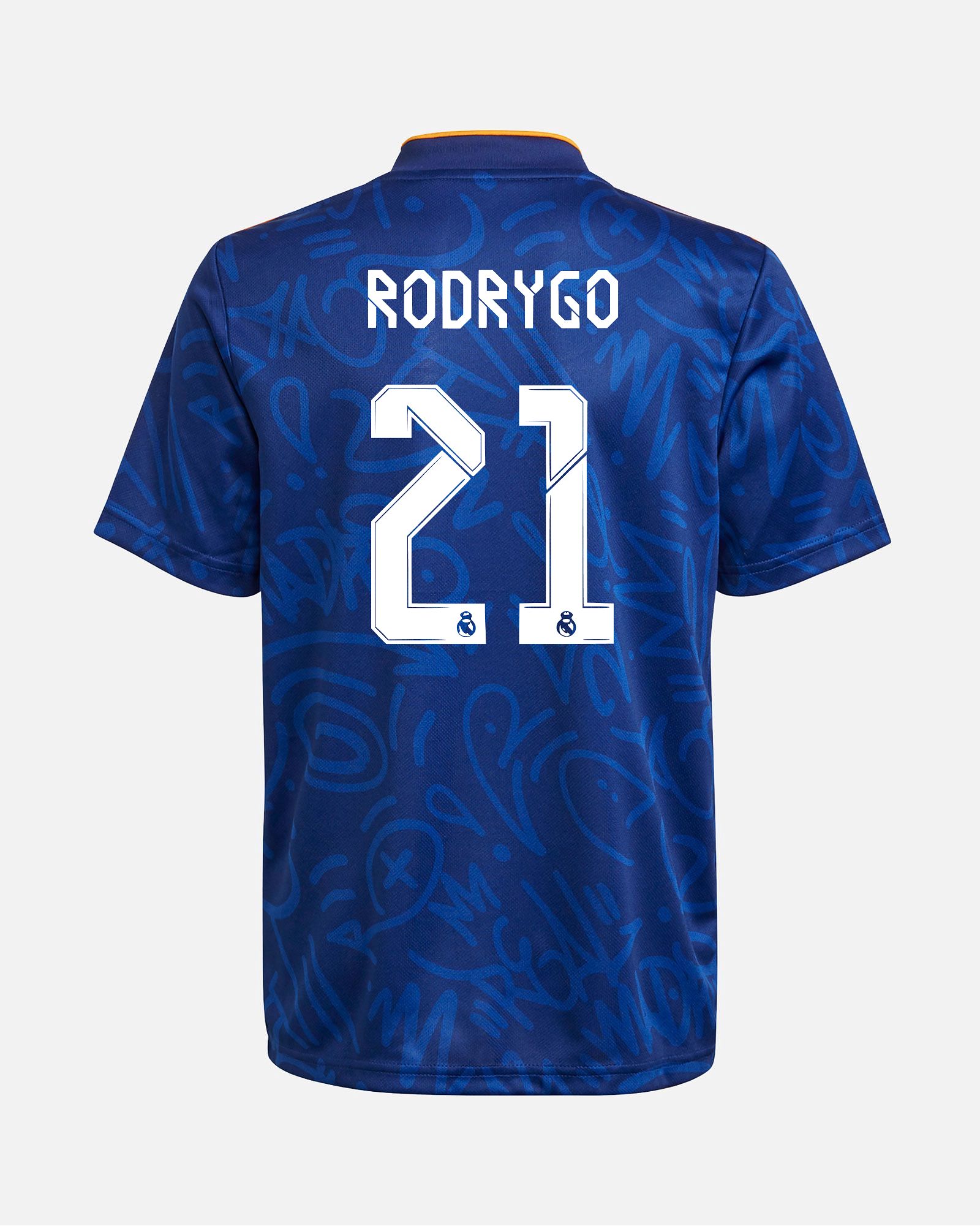 Camiseta 2ª Real Madrid 2021/2022 Rodrygo - Fútbol Factory