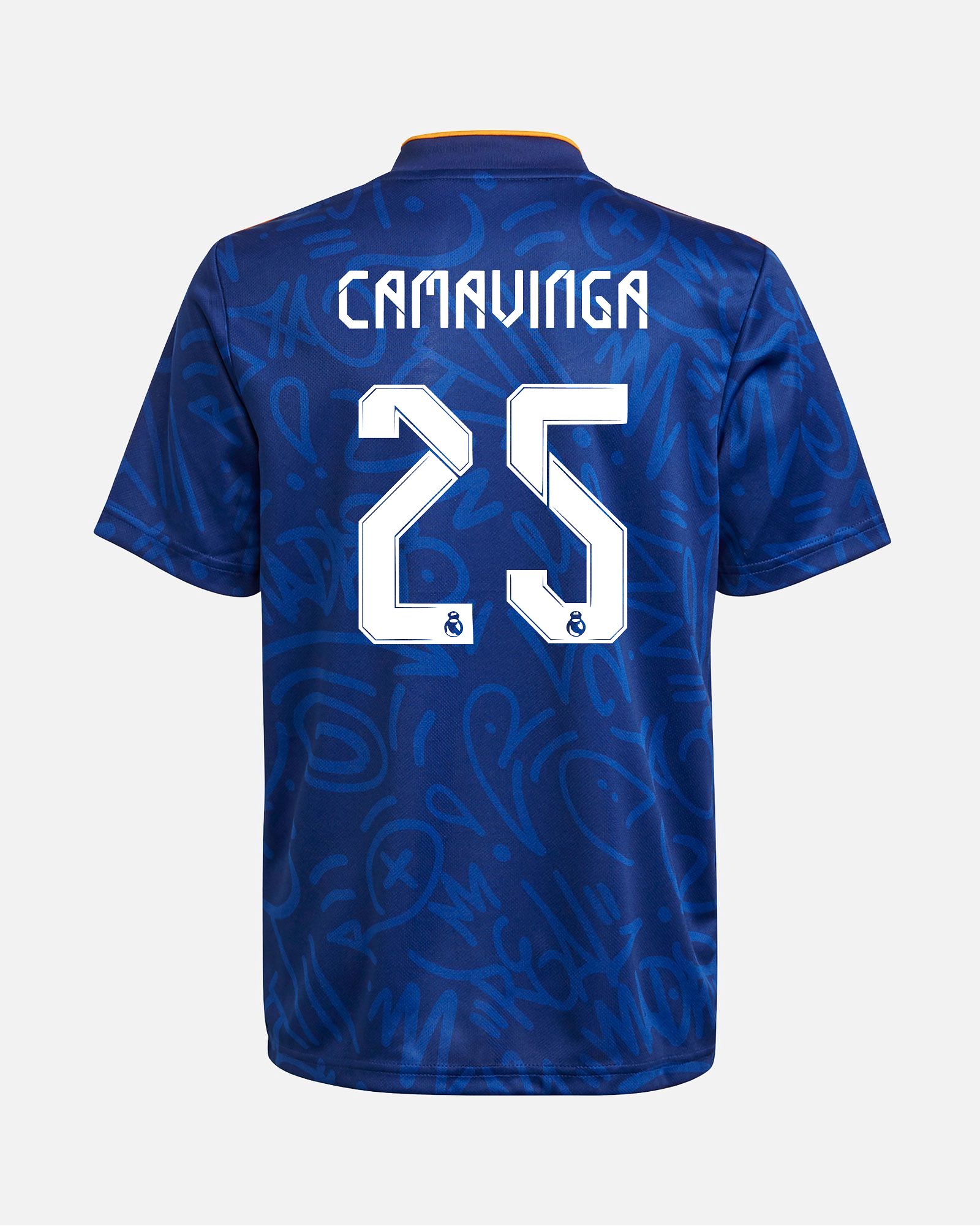 Camiseta 2ª Real Madrid 2021/2022 Camavinga - Fútbol Factory